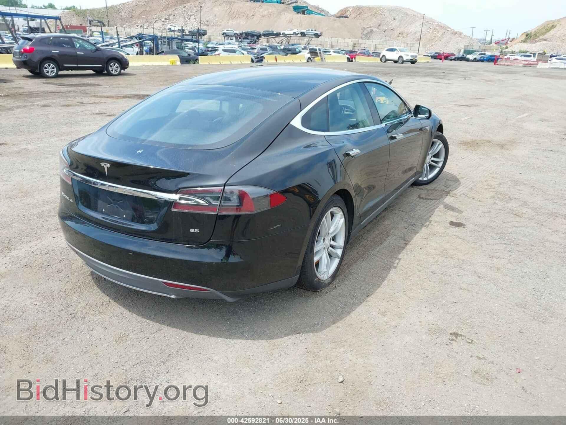 2014 TESLA MODEL S - VIN: 5YJSA1H13EFP36111 - Фото 4