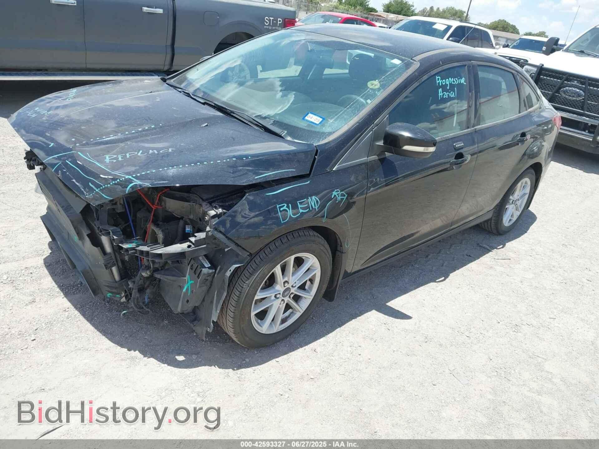 2016 FORD FOCUS - VIN: 1FADP3F24GL276316 - Фото 2