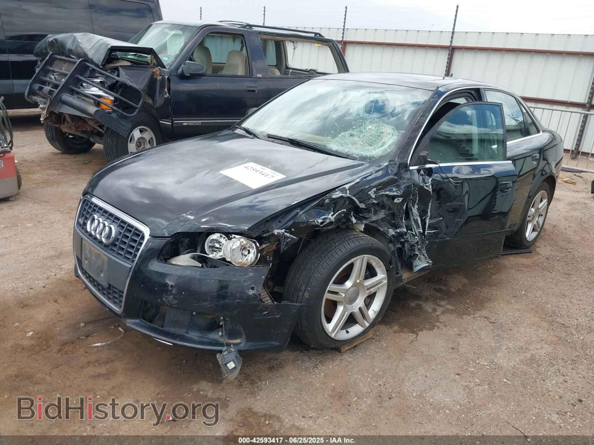 2008 AUDI A4 - VIN: WAUDF78E98A126840 - Фото 2