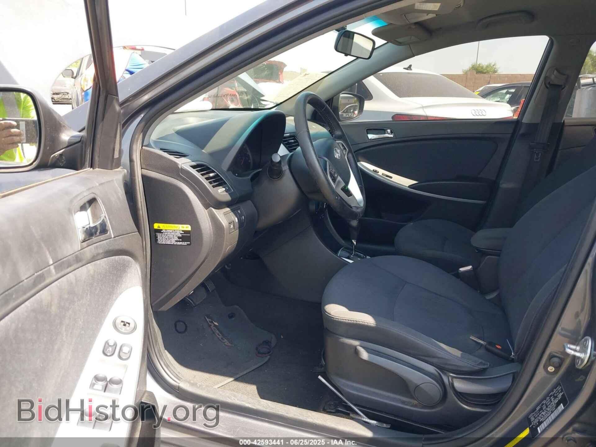 2012 HYUNDAI ACCENT - VIN: KMHCU5AE5CU020097 - Фото 5