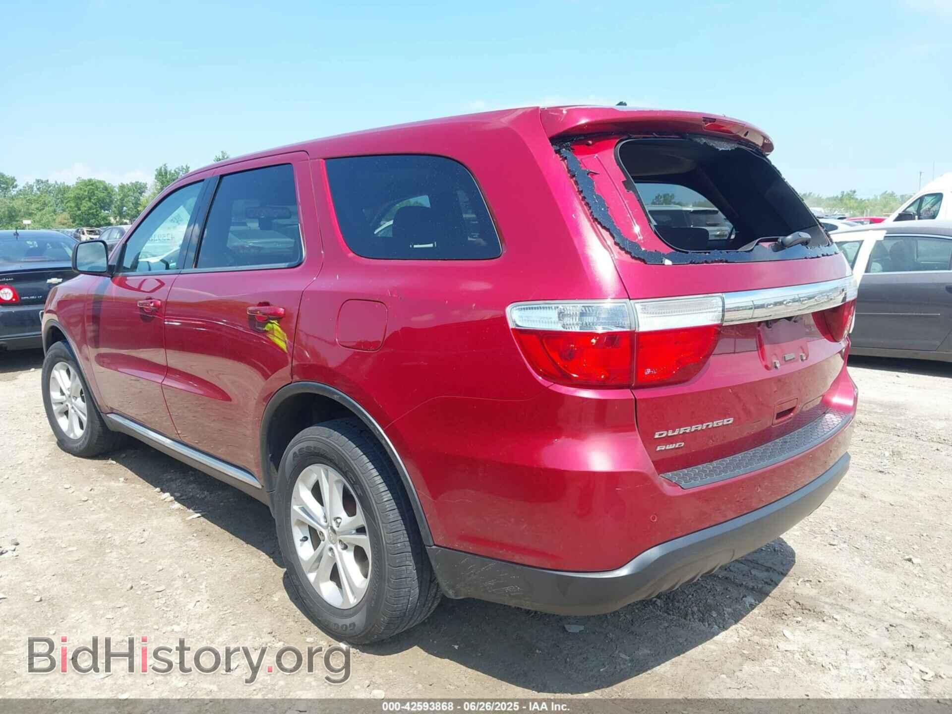 2013 DODGE DURANGO - VIN: 1C4RDJAG9DC691126 - Фото 3