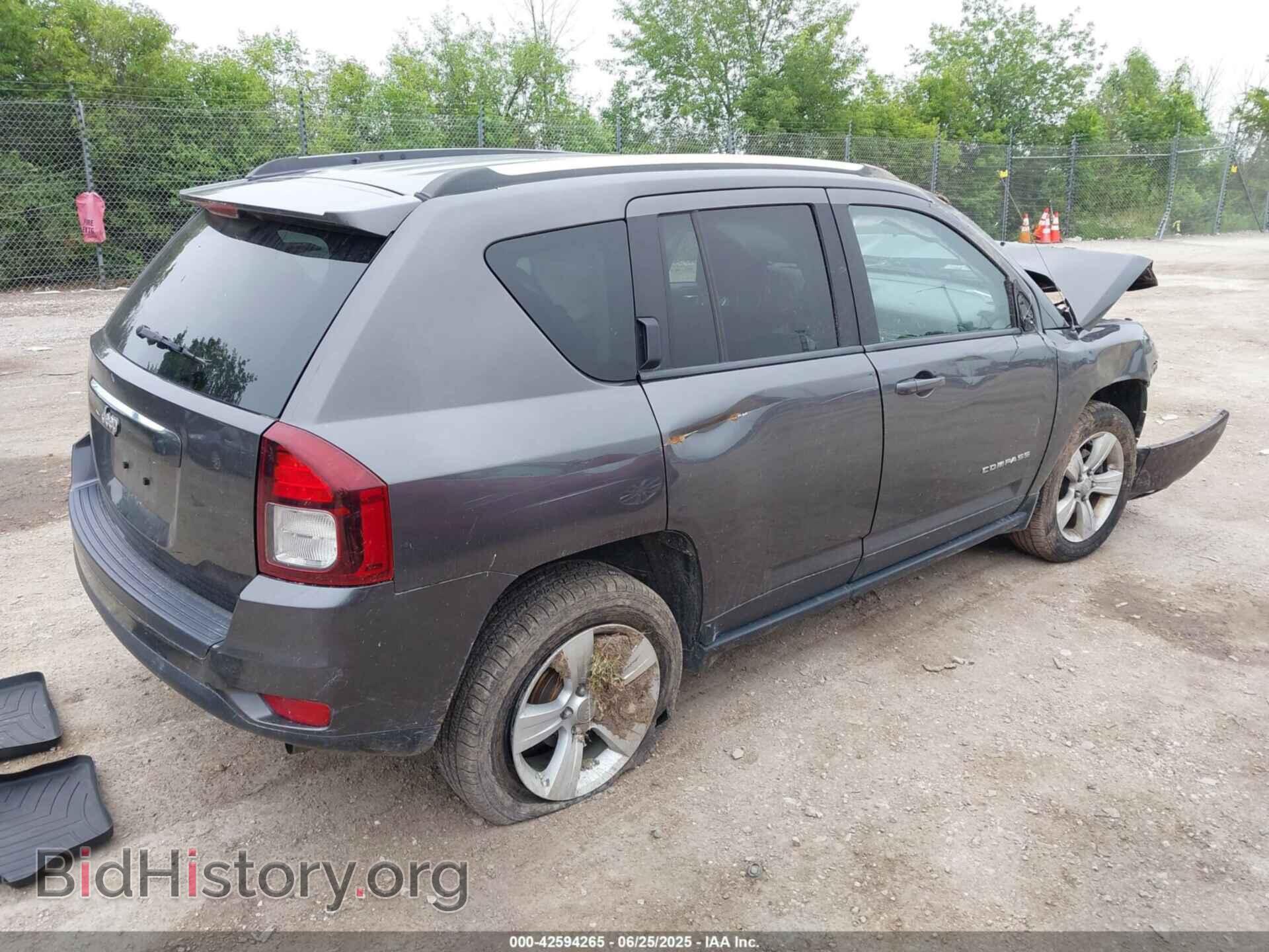 2014 JEEP COMPASS - VIN: 1C4NJCBB7ED826248 - Фото 4