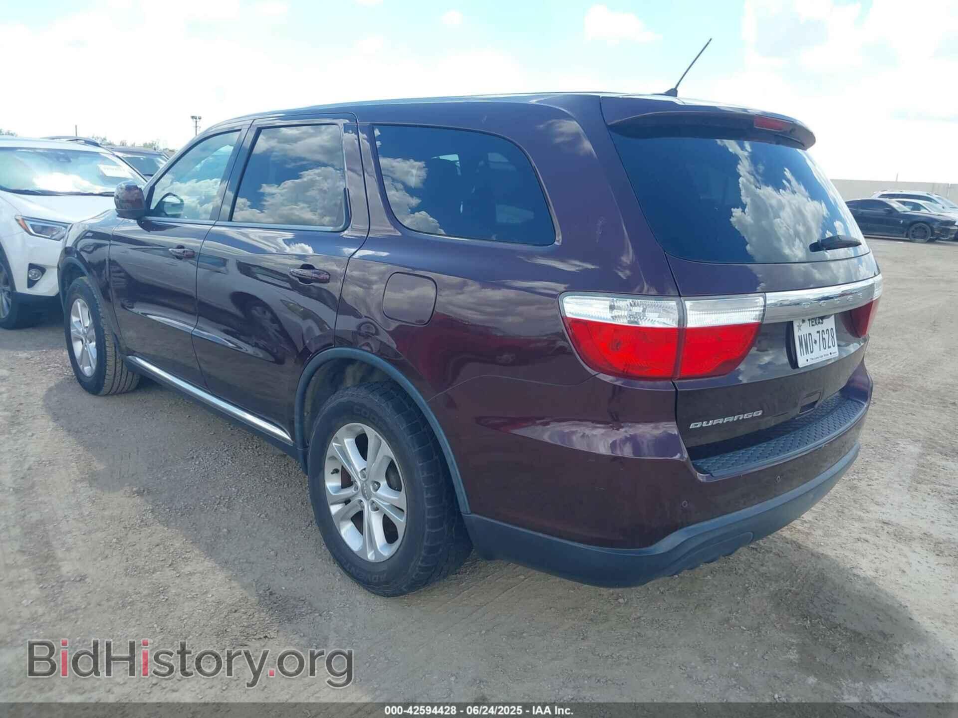 2012 DODGE DURANGO - VIN: 1C4RDHAG6CC301302 - Photo 3