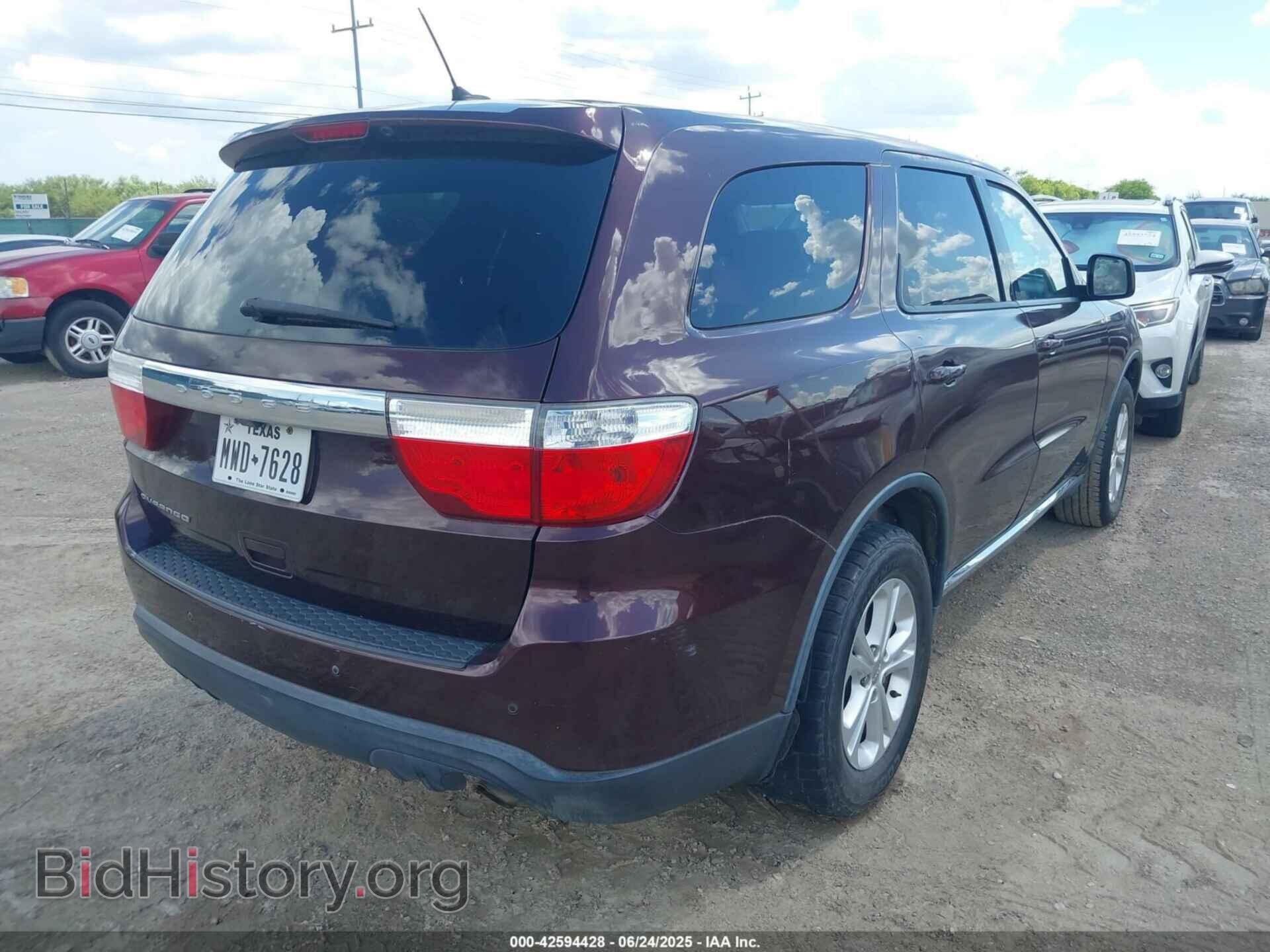 2012 DODGE DURANGO - VIN: 1C4RDHAG6CC301302 - Photo 4