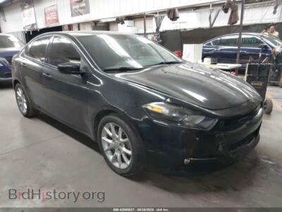 2013 Dodge DART Rallye, черный — VIN 1C3CDFBA6DD147436, IAAI