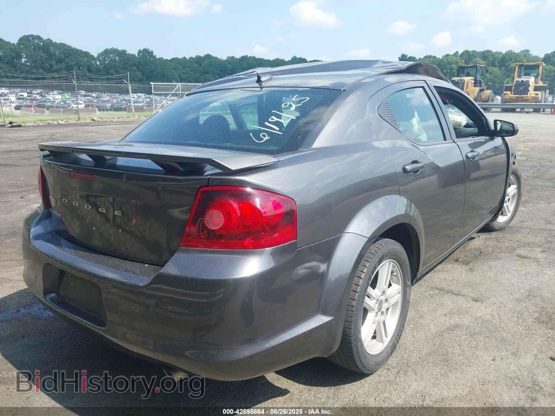 2014 DODGE AVENGER - VIN: 1C3CDZAG4EN235727 - Фото 4