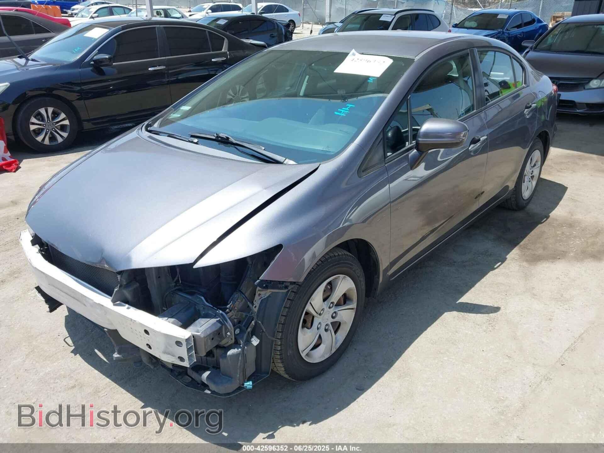 2015 HONDA CIVIC - VIN: 19XFB2F50FE207085 - Фото 2