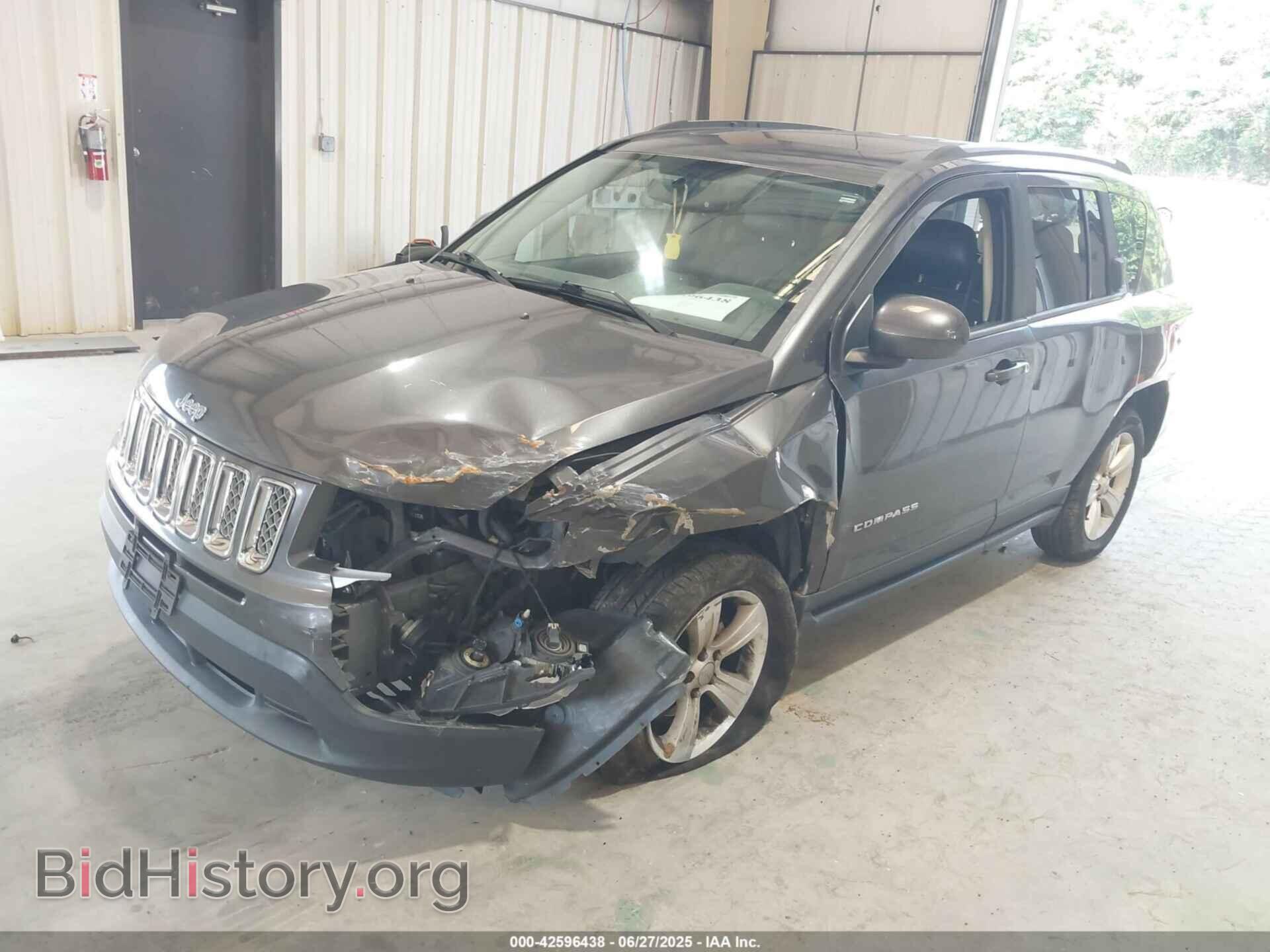 2014 JEEP COMPASS - VIN: 1C4NJDEB2ED858476 - Фото 2