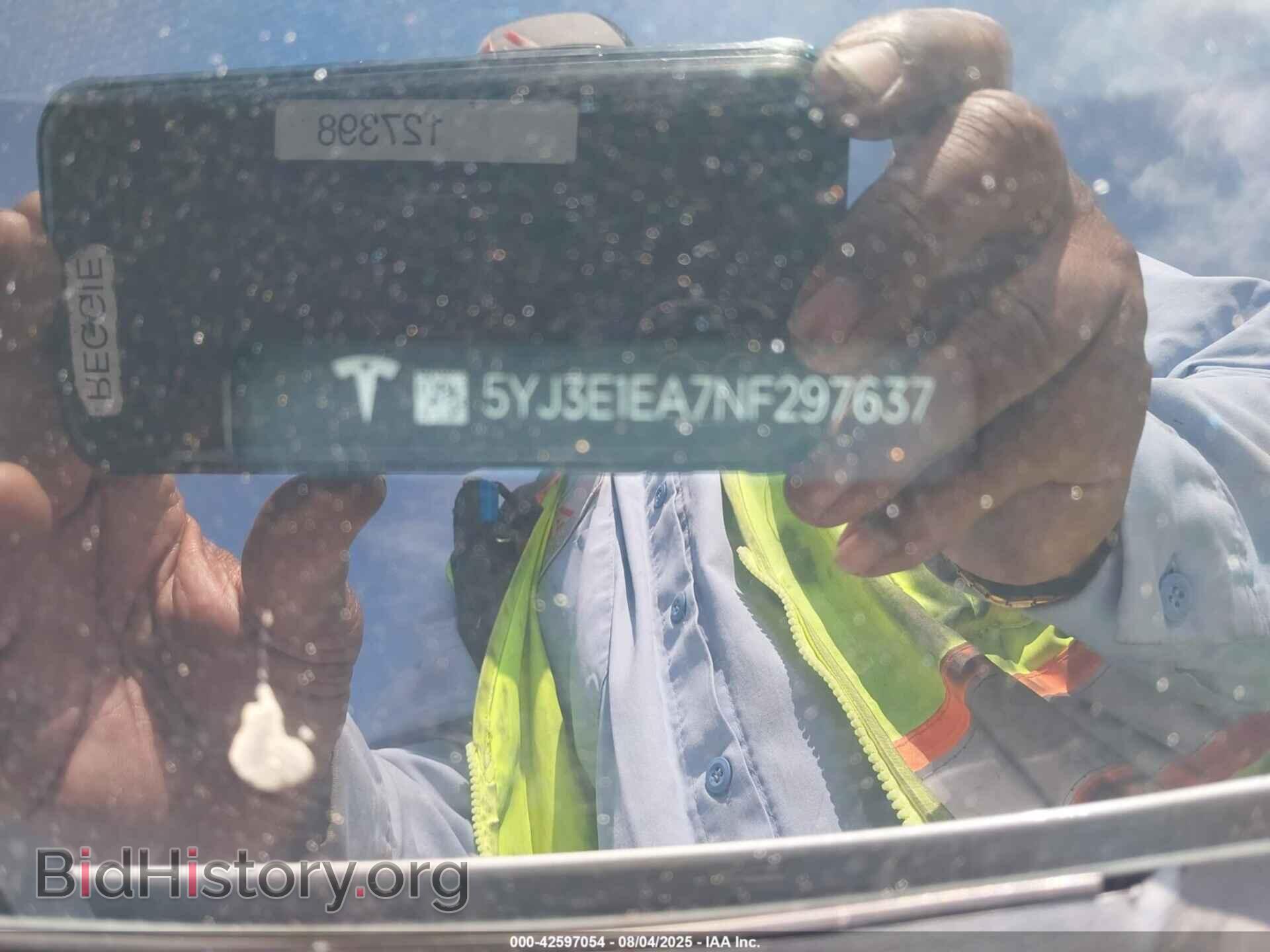 2022 TESLA MODEL 3 - VIN: 5YJ3E1EA7NF297637 - Фото 9