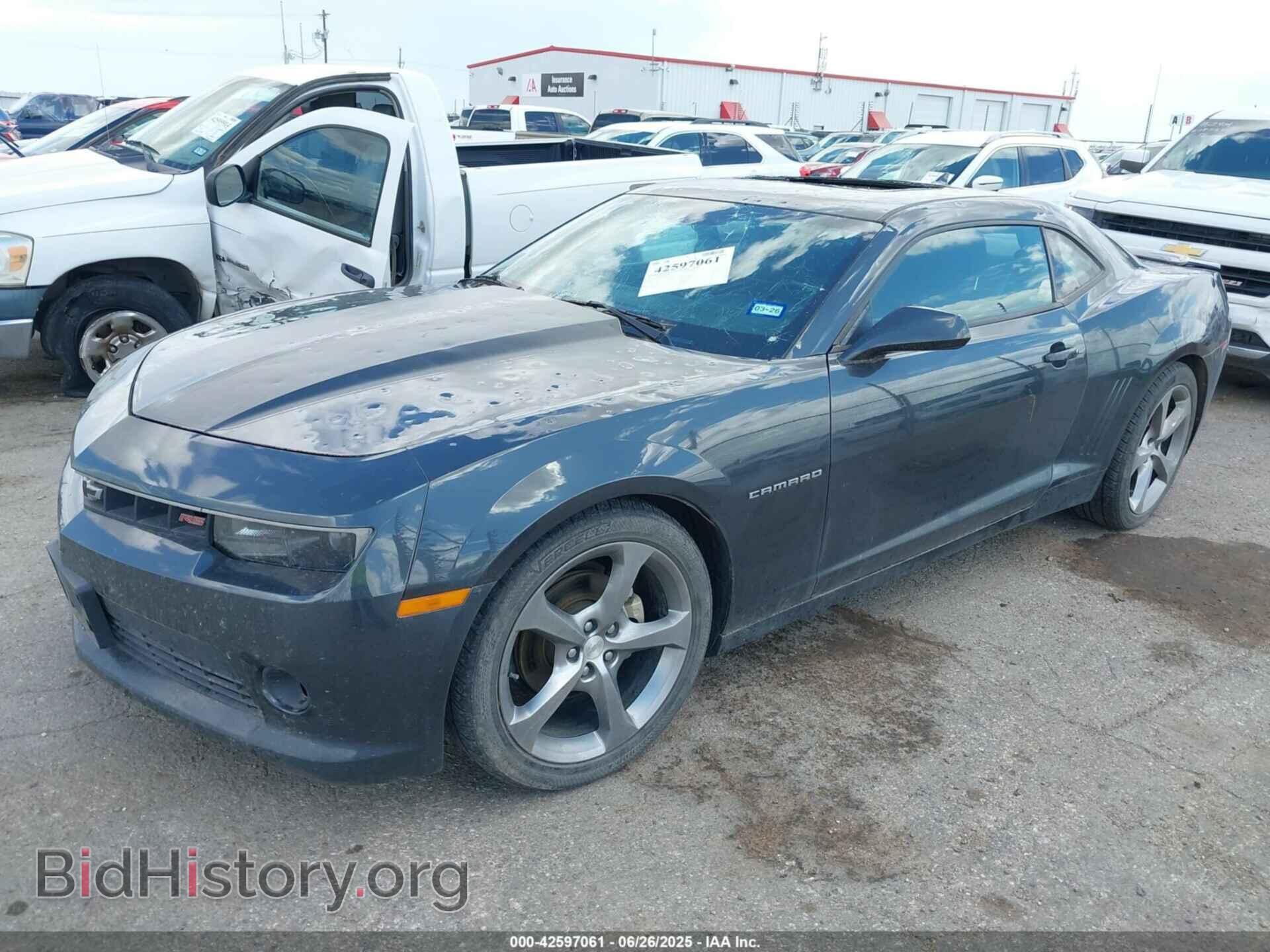 2014 CHEVROLET CAMARO - VIN: 2G1FB1E36E9305473 - Фото 2