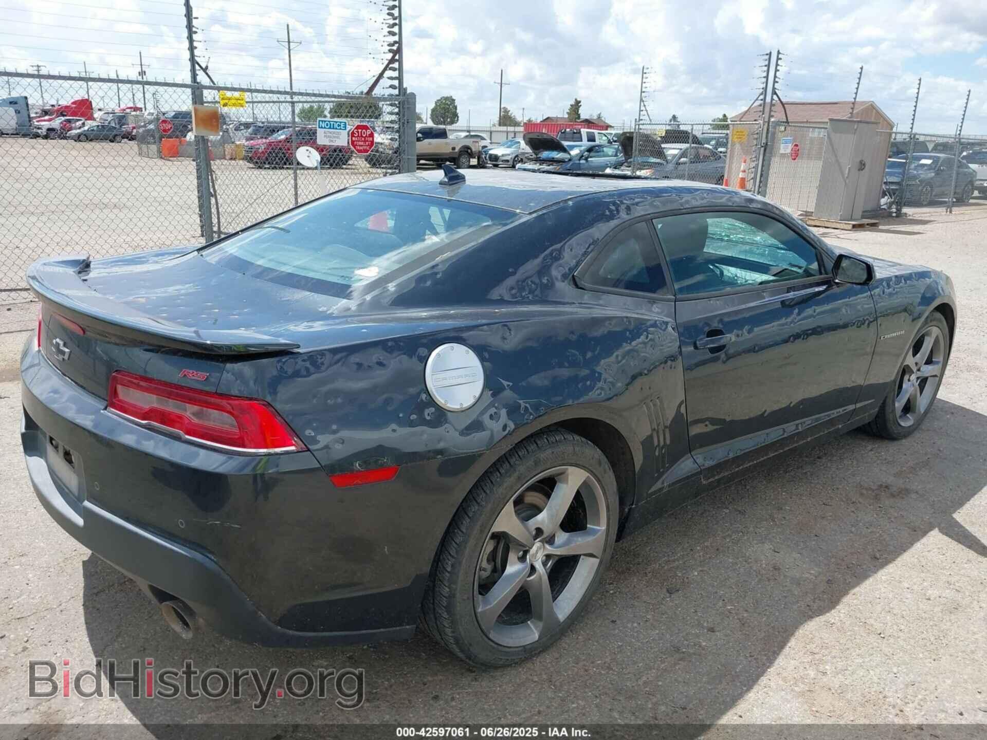 2014 CHEVROLET CAMARO - VIN: 2G1FB1E36E9305473 - Фото 4