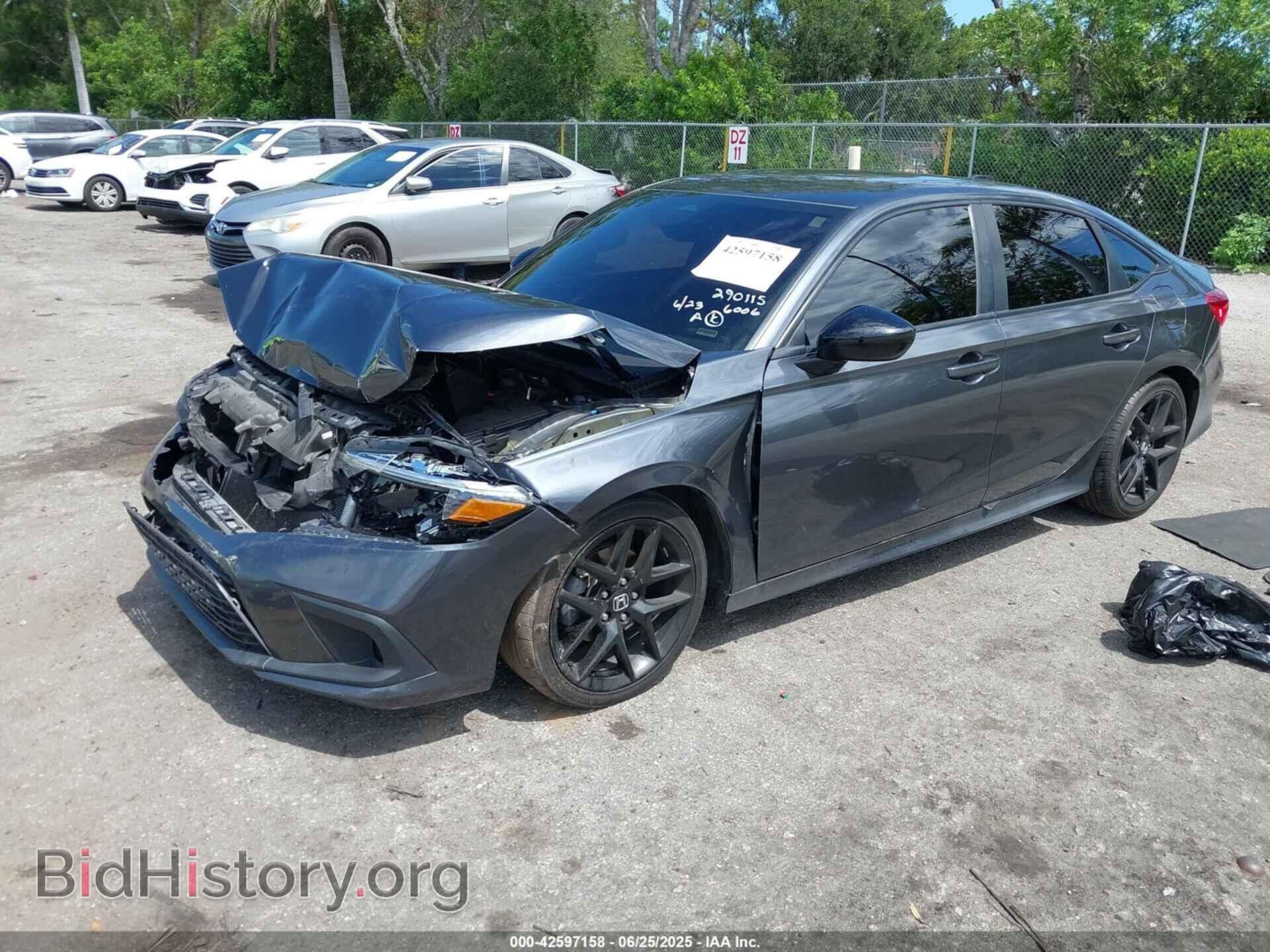 2022 HONDA CIVIC - VIN: 2HGFE2F56NH516006 - Фото 2