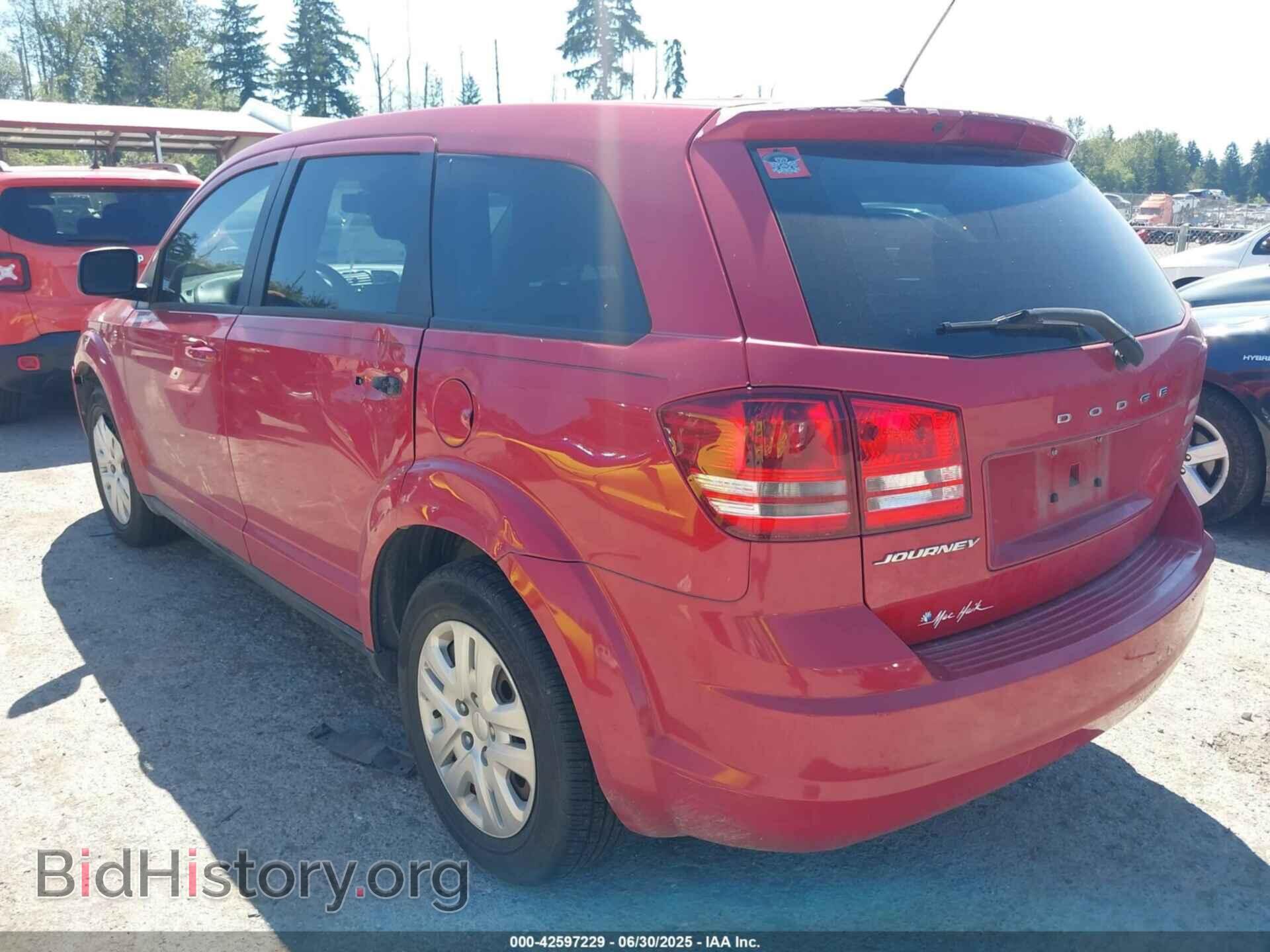 2014 DODGE JOURNEY - VIN: 3C4PDCAB9ET310677 - Фото 3