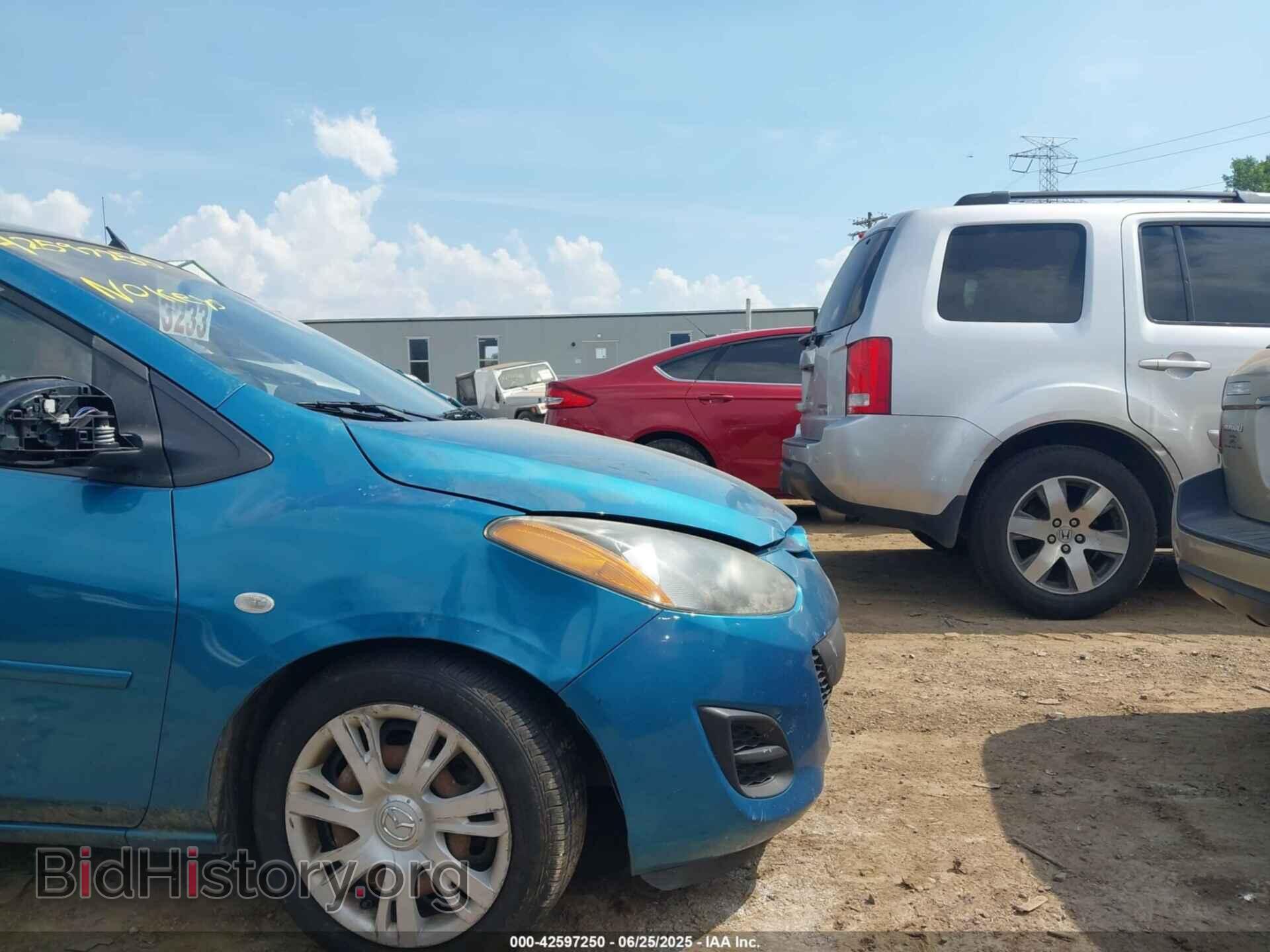 Photo JM1DE1KY3C0146876 - MAZDA MAZDA2 2012