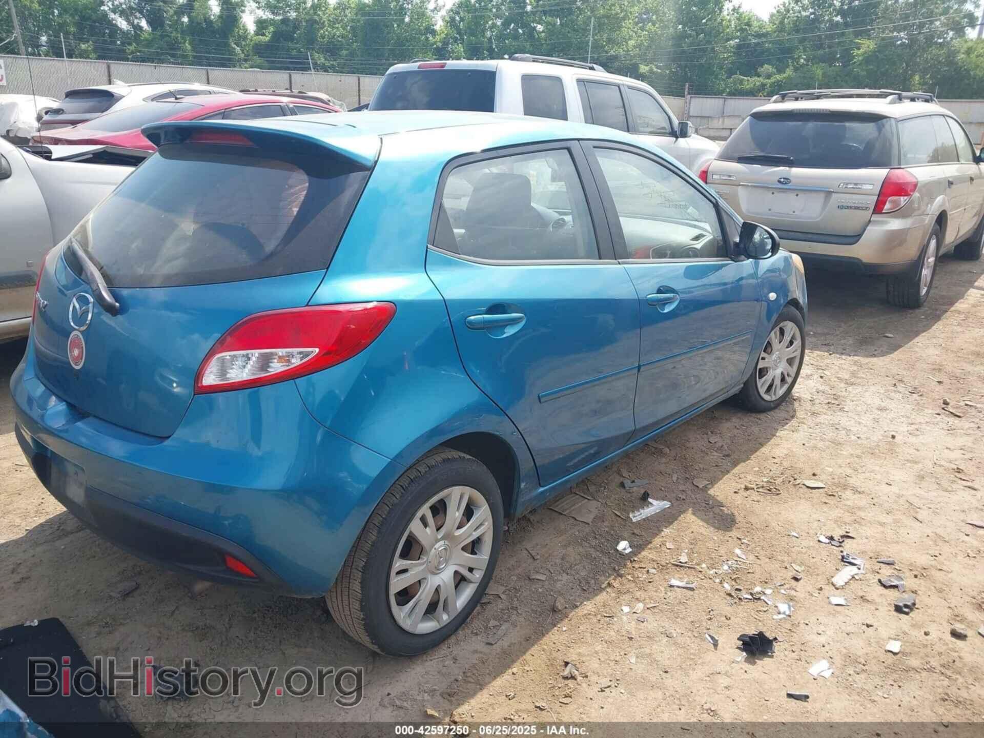 2012 MAZDA MAZDA2 - VIN: JM1DE1KY3C0146876 - Фото 4