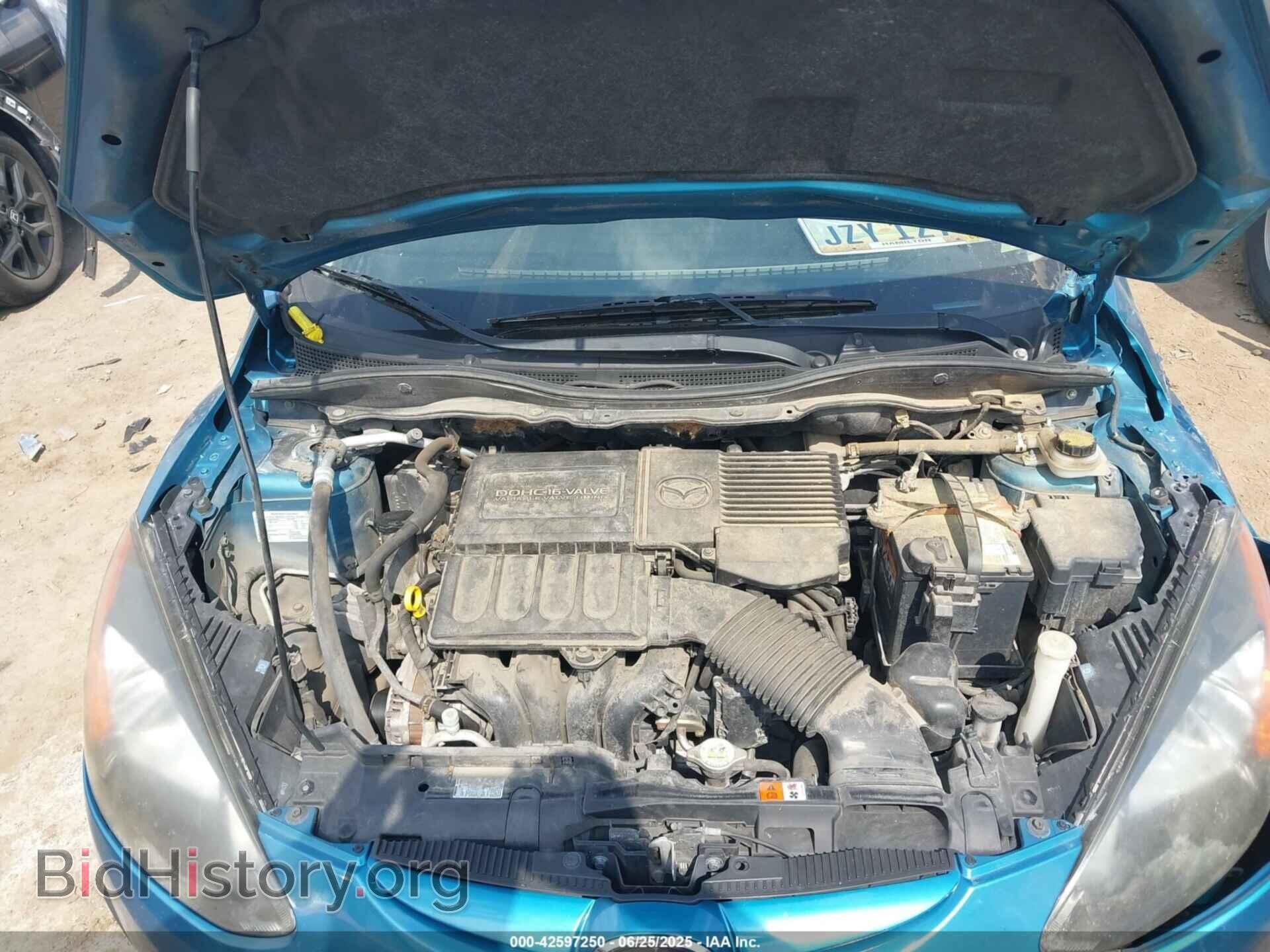 2012 MAZDA MAZDA2 - VIN: JM1DE1KY3C0146876 - Фото 10