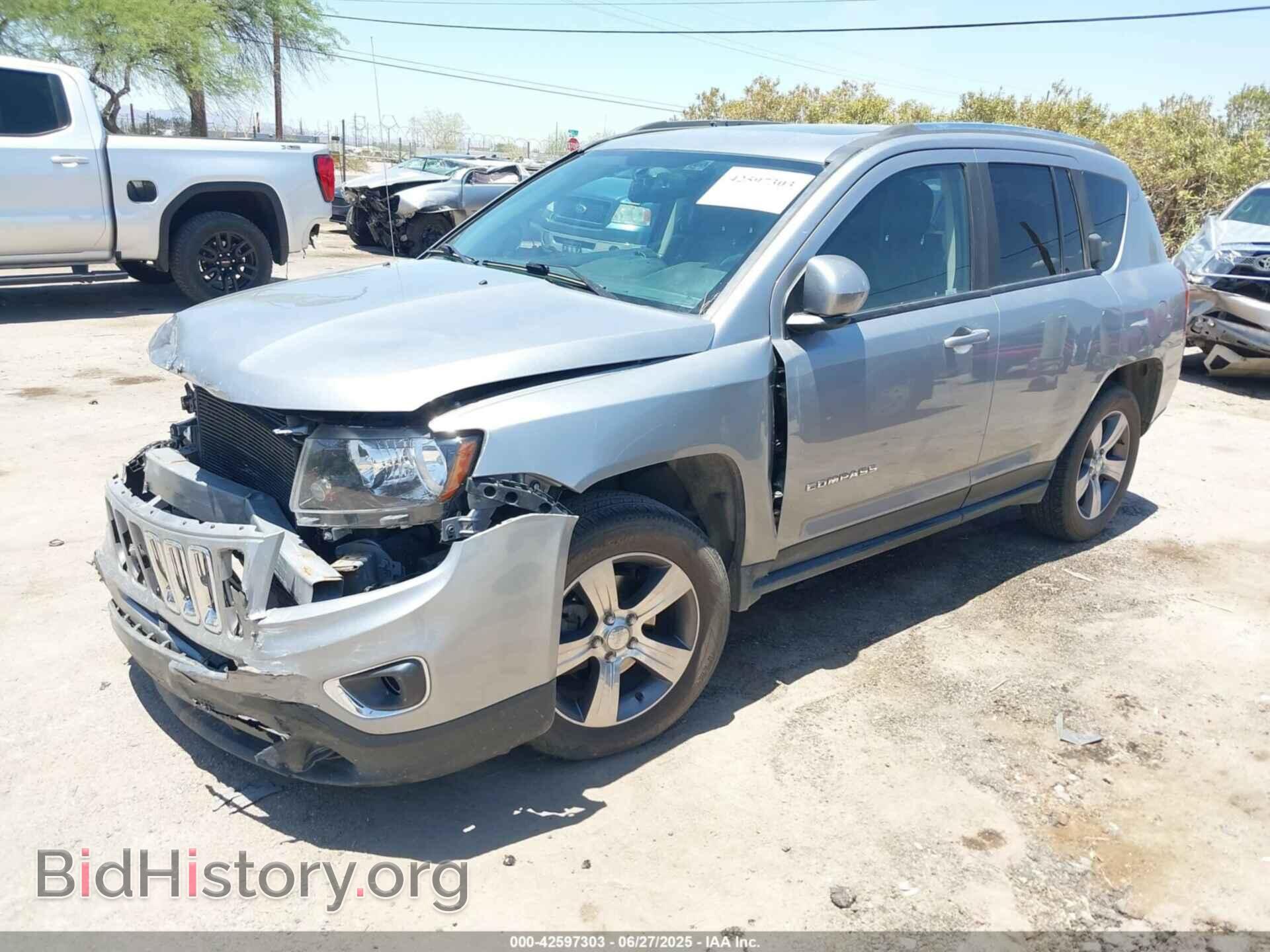2017 JEEP COMPASS - VIN: 1C4NJDEB9HD111929 - Фото 2