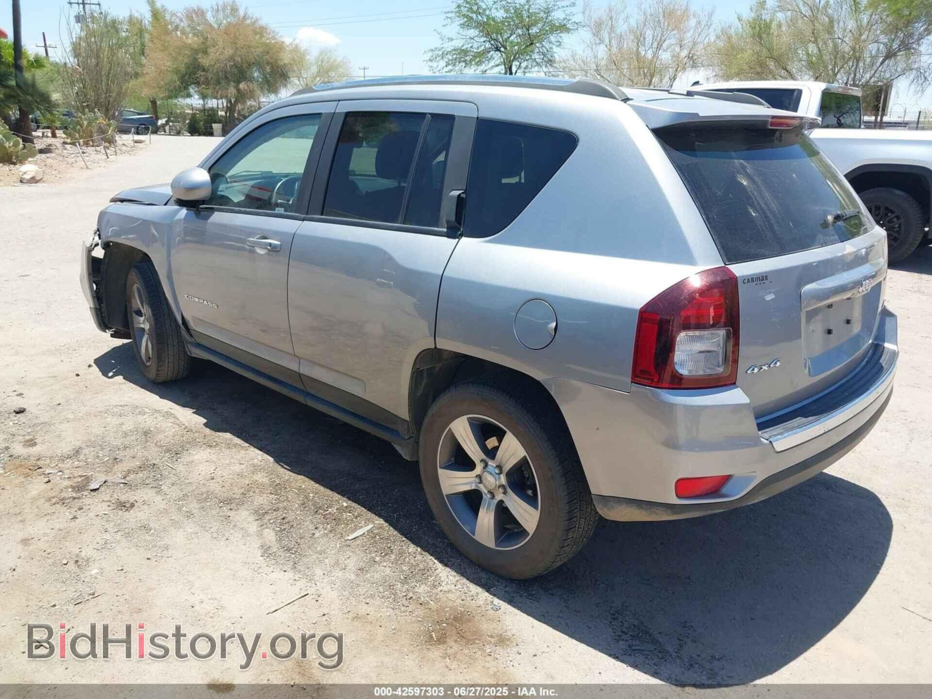 2017 JEEP COMPASS - VIN: 1C4NJDEB9HD111929 - Фото 3