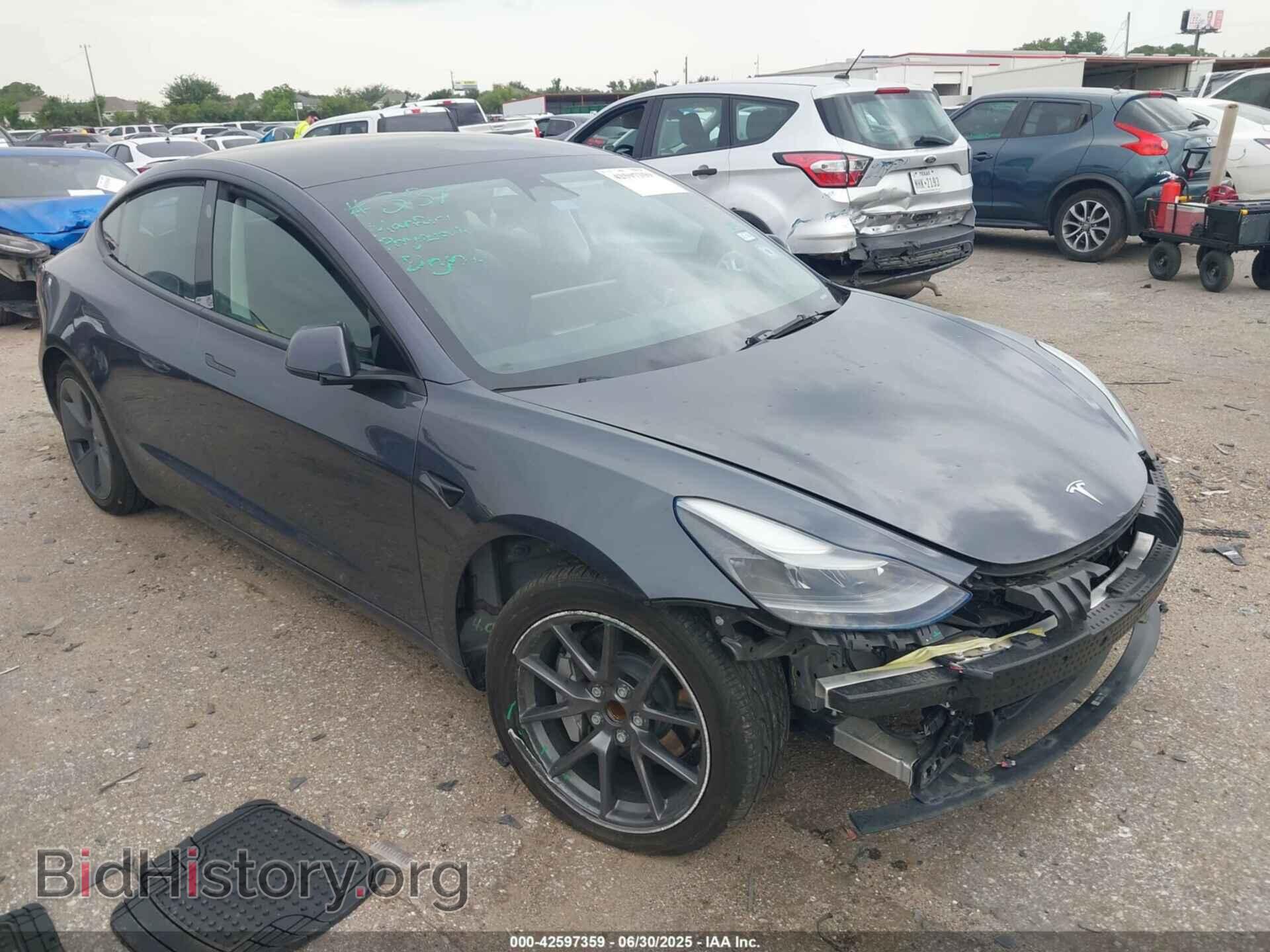 Фотография 5YJ3E1EA7PF583748 - TESLA MODEL 3 2023