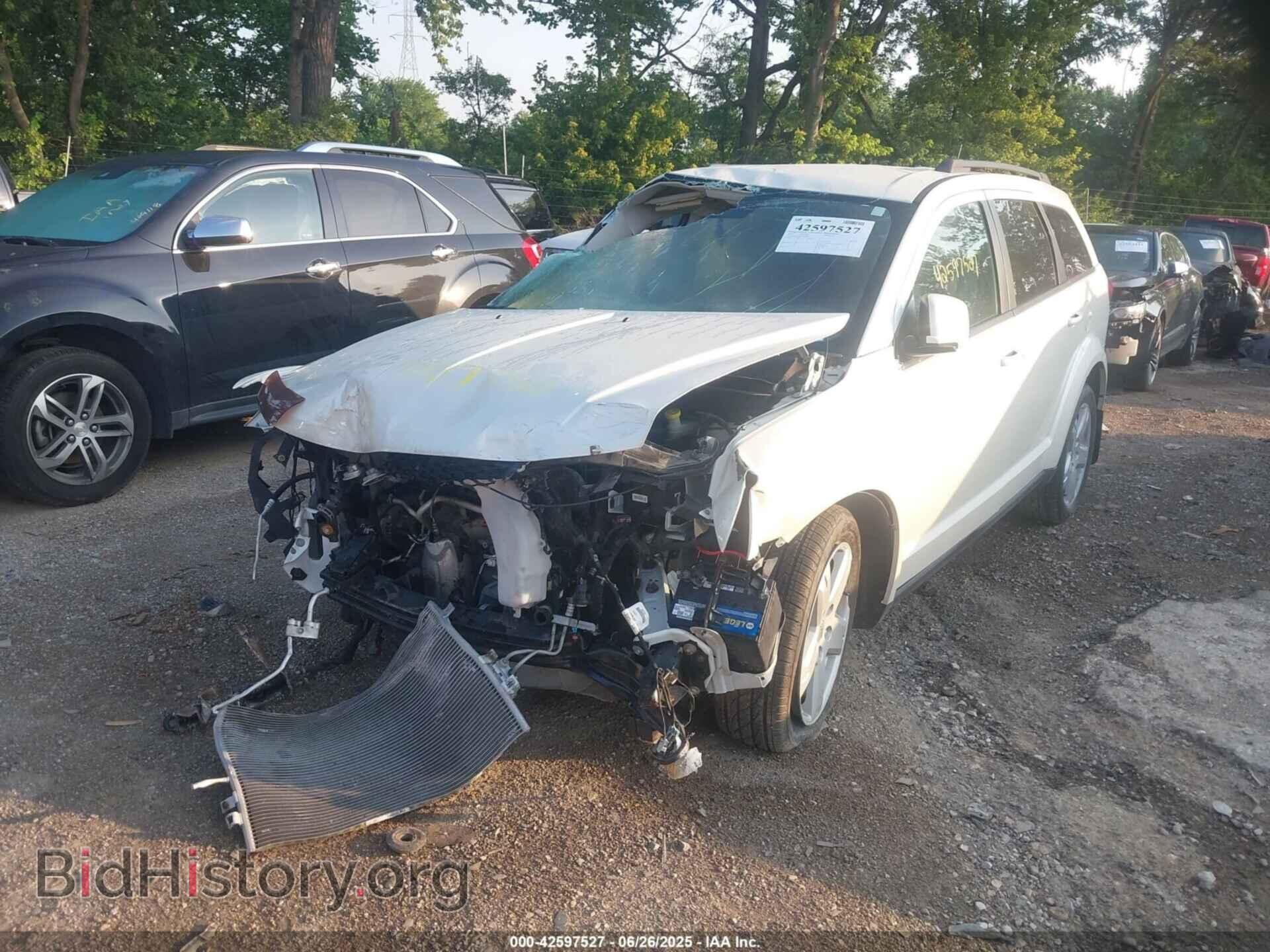2012 DODGE JOURNEY - VIN: 3C4PDCBG9CT372992 - Фото 2