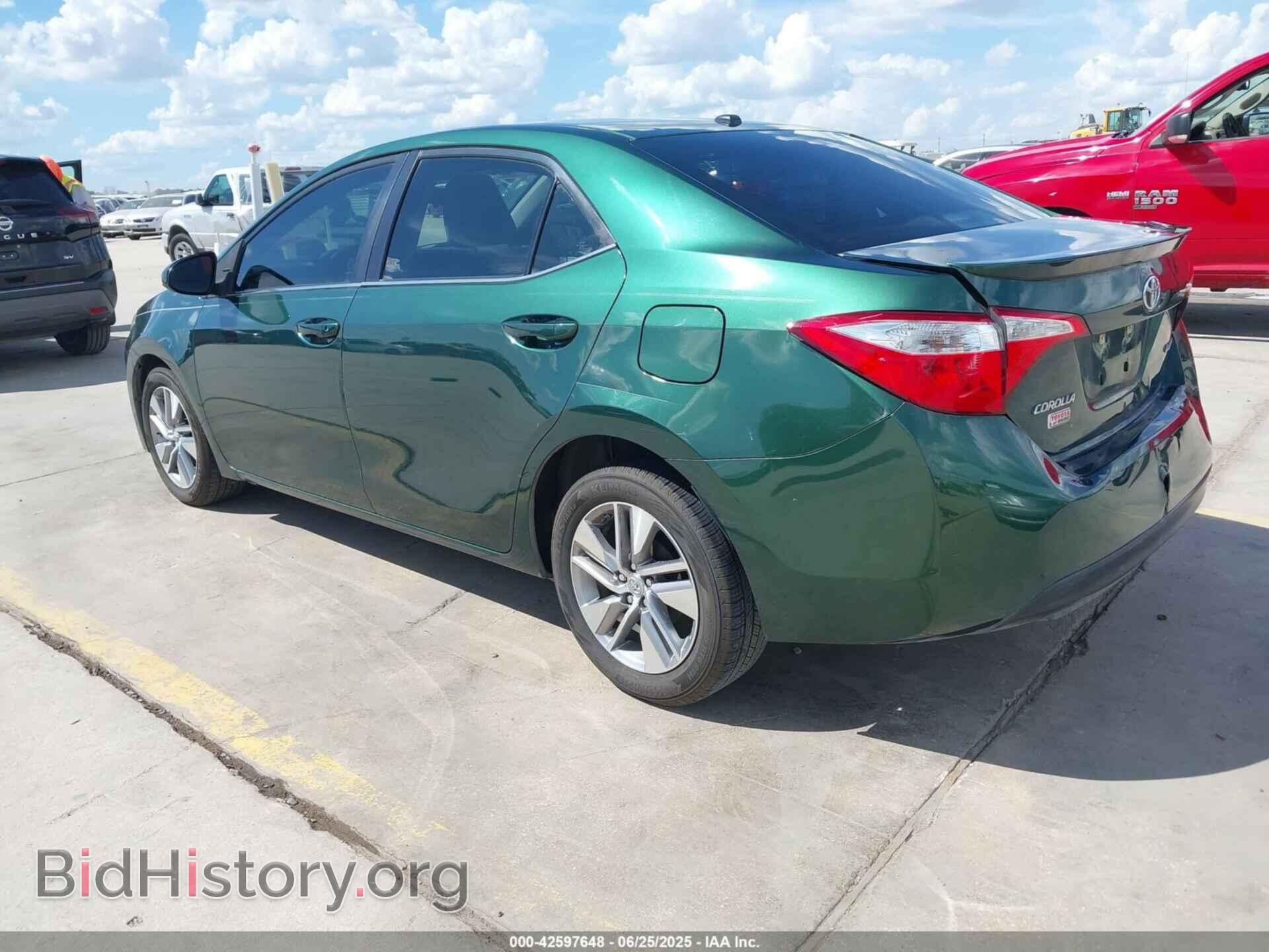 2014 TOYOTA COROLLA - VIN: 5YFBPRHE8EP014136 - Фото 3