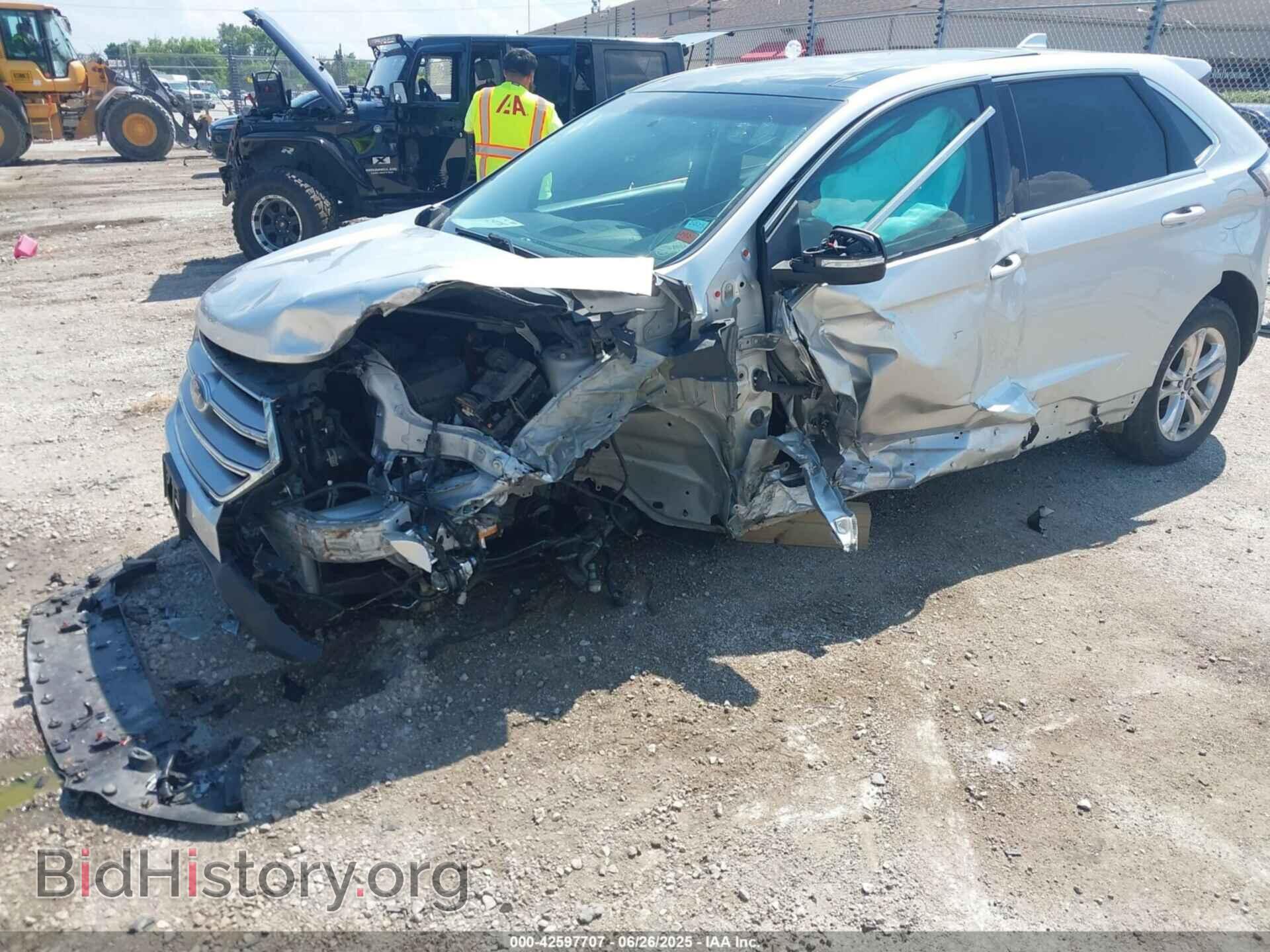 2015 FORD EDGE - VIN: 2FMTK4J87FBC15736 - Photo 2