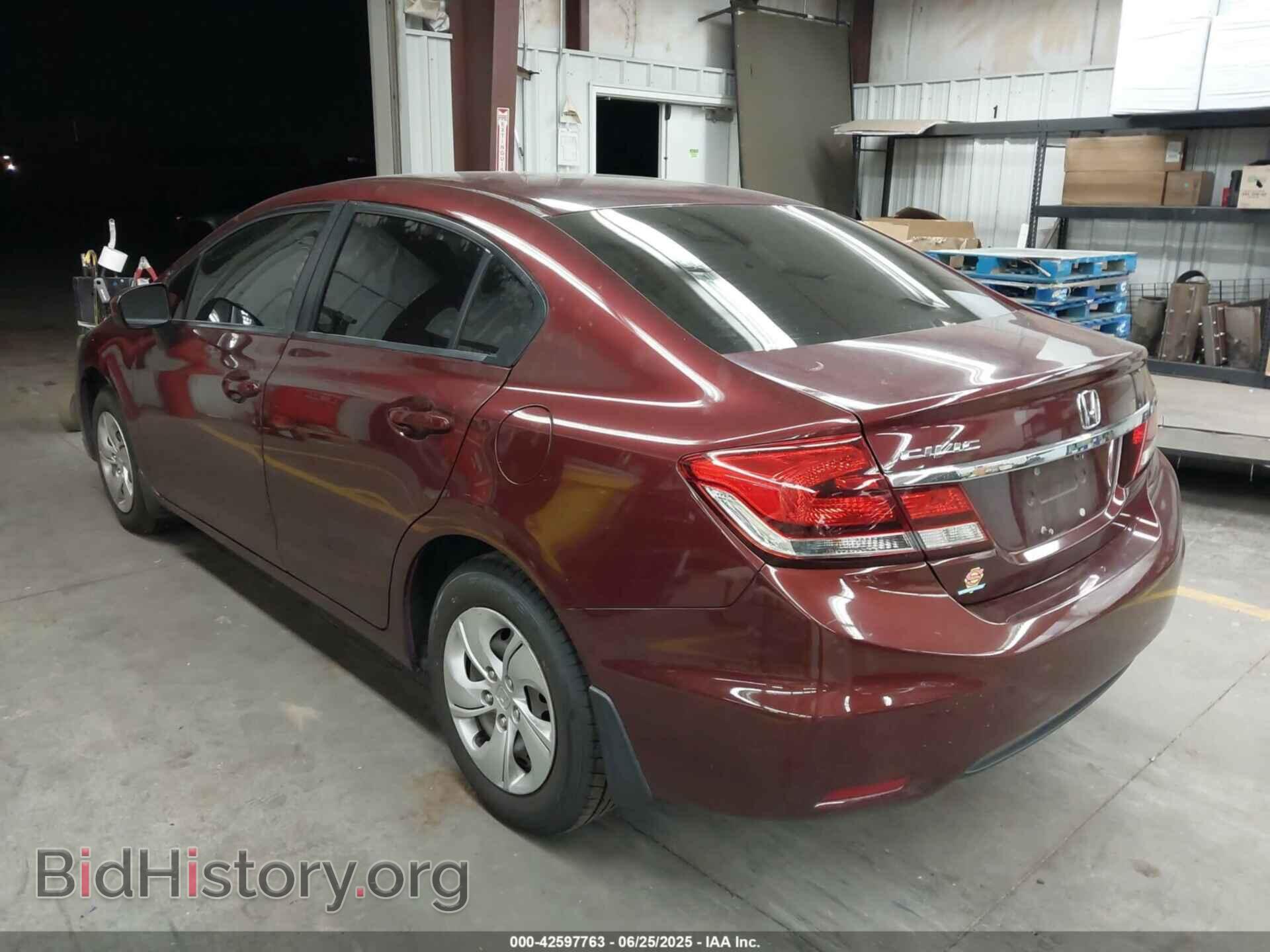 2014 HONDA CIVIC - VIN: 19XFB2F54EE075642 - Фото 3