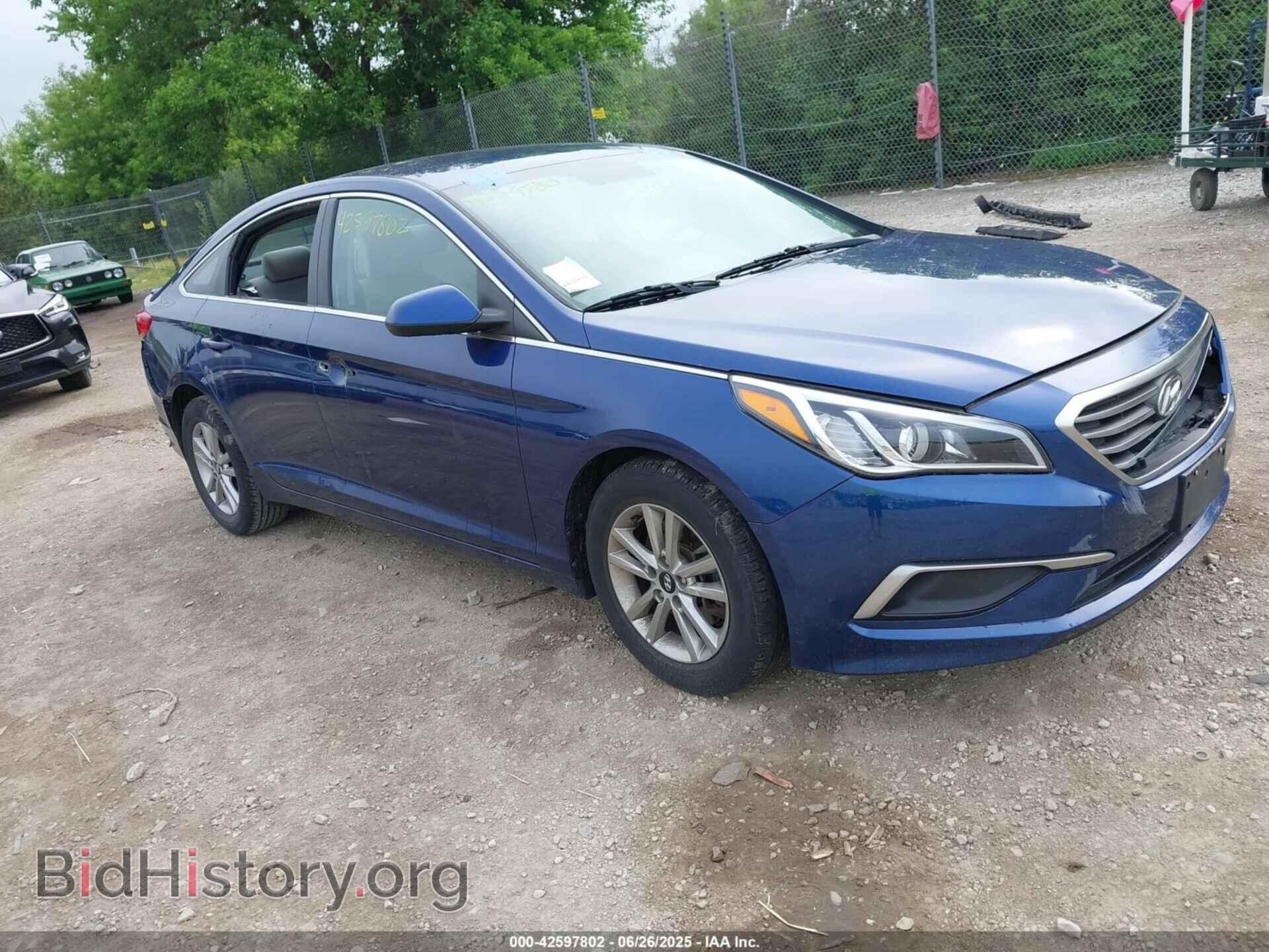 Photo 5NPE24AF1HH467677 - HYUNDAI SONATA 2017