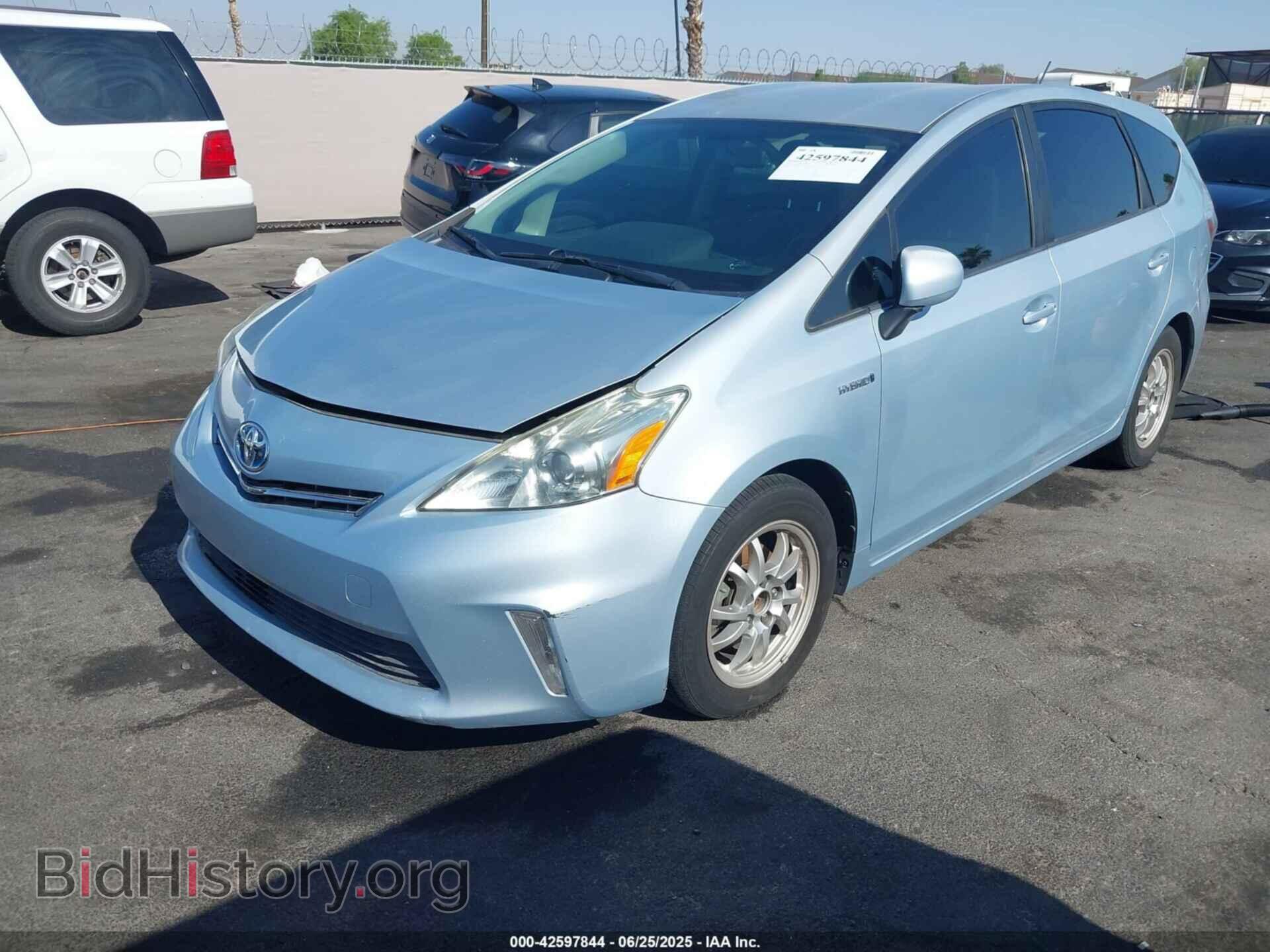 2014 TOYOTA PRIUS V - VIN: JTDZN3EU4EJ001692 - Фото 2