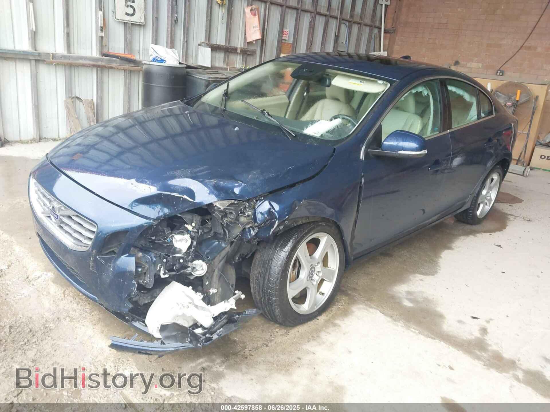 2013 VOLVO S60 - VIN: YN1612FS6D1223536 - Фото 2