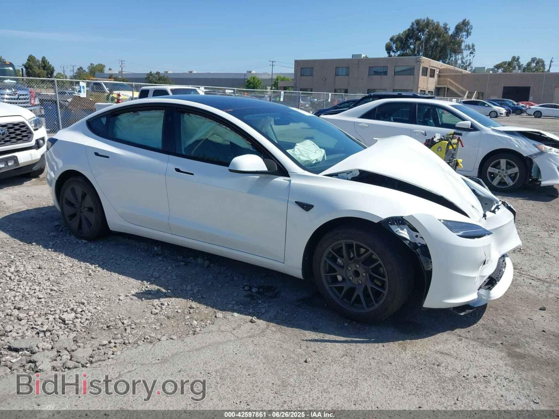 Photo 5YJ3E1EA3RF871902 - TESLA MODEL 3 2024