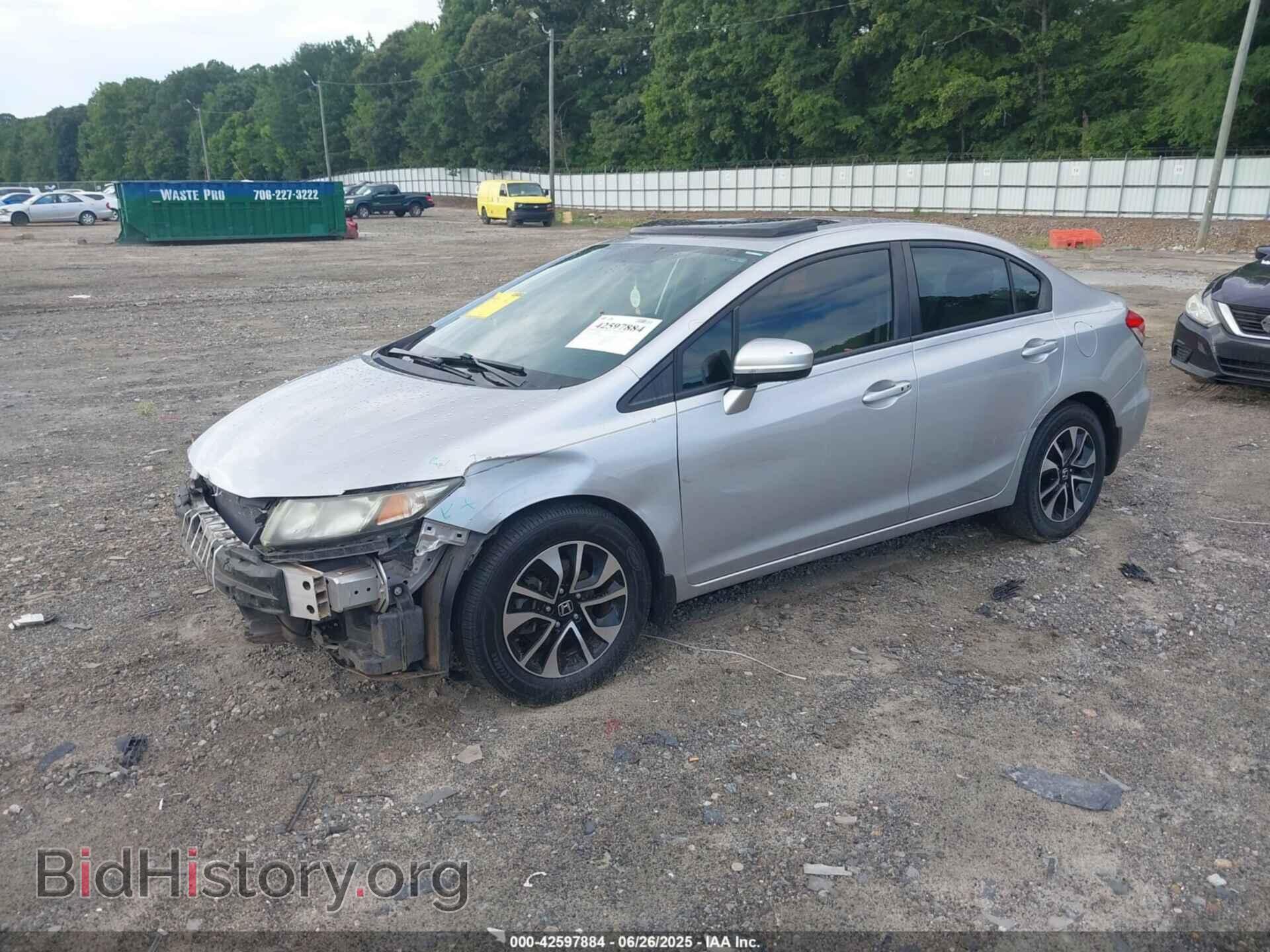 2015 HONDA CIVIC - VIN: 19XFB2F83FE024547 - Фото 2