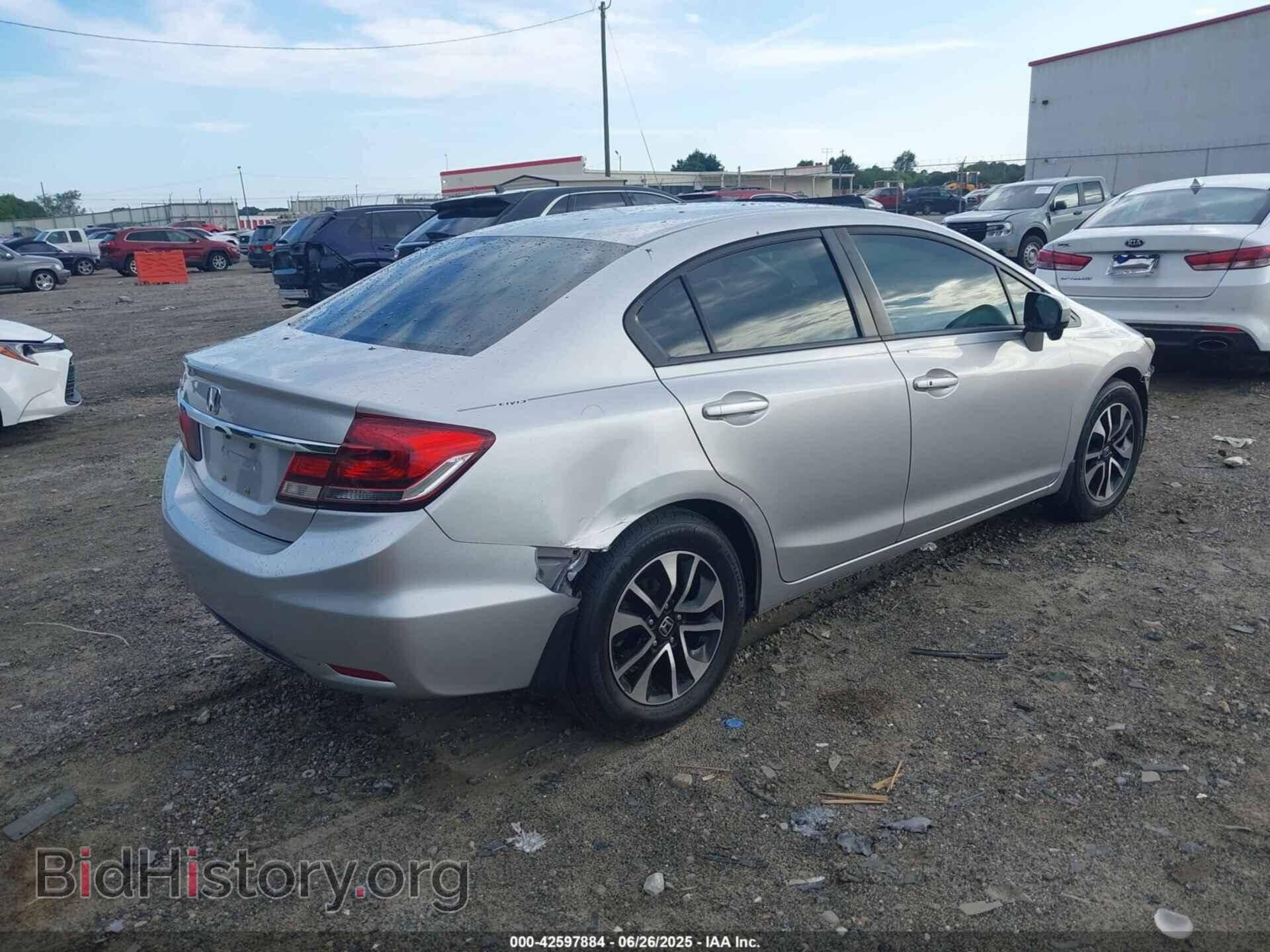 2015 HONDA CIVIC - VIN: 19XFB2F83FE024547 - Фото 4
