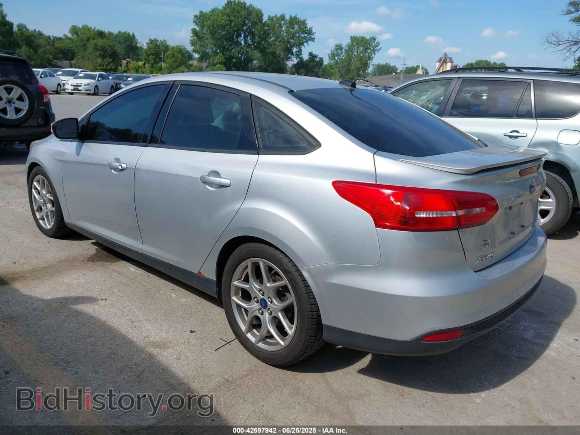 2015 FORD FOCUS - VIN: 1FADP3F29FL319255 - Фото 3