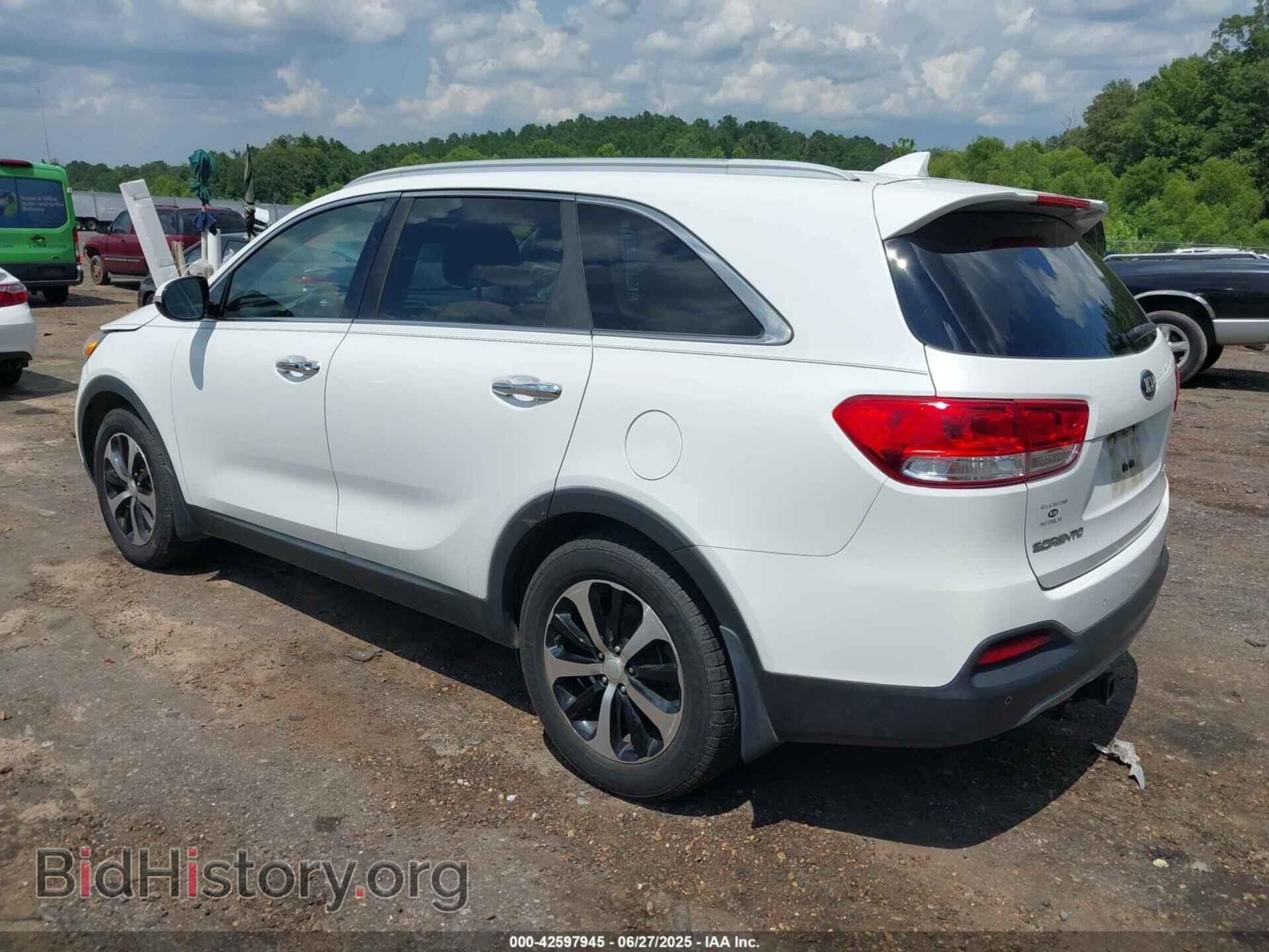 2016 KIA SORENTO - VIN: 5XYPH4A55GG106926 - Фото 3