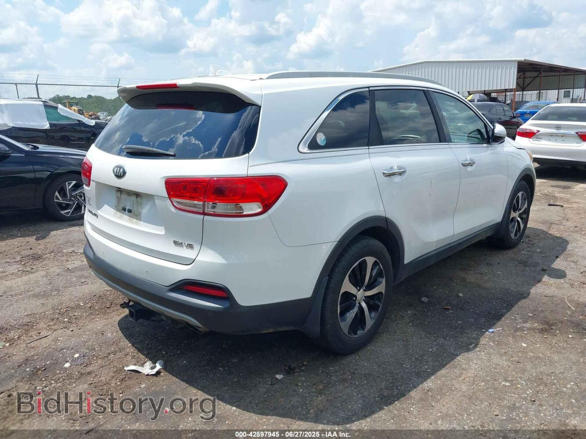 2016 KIA SORENTO - VIN: 5XYPH4A55GG106926 - Фото 4