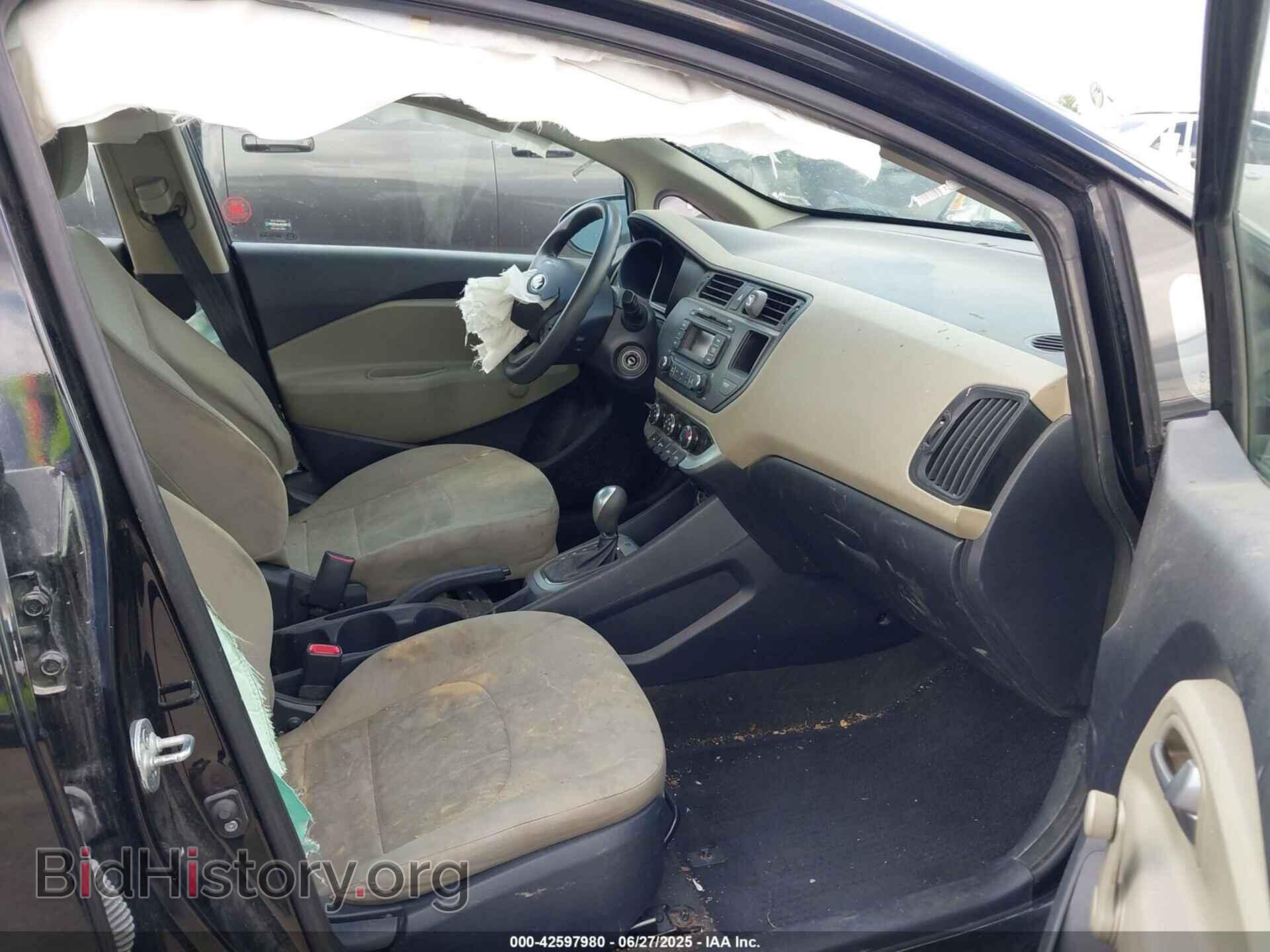 2014 KIA RIO - VIN: KNADM4A30E6395238 - Фото 5
