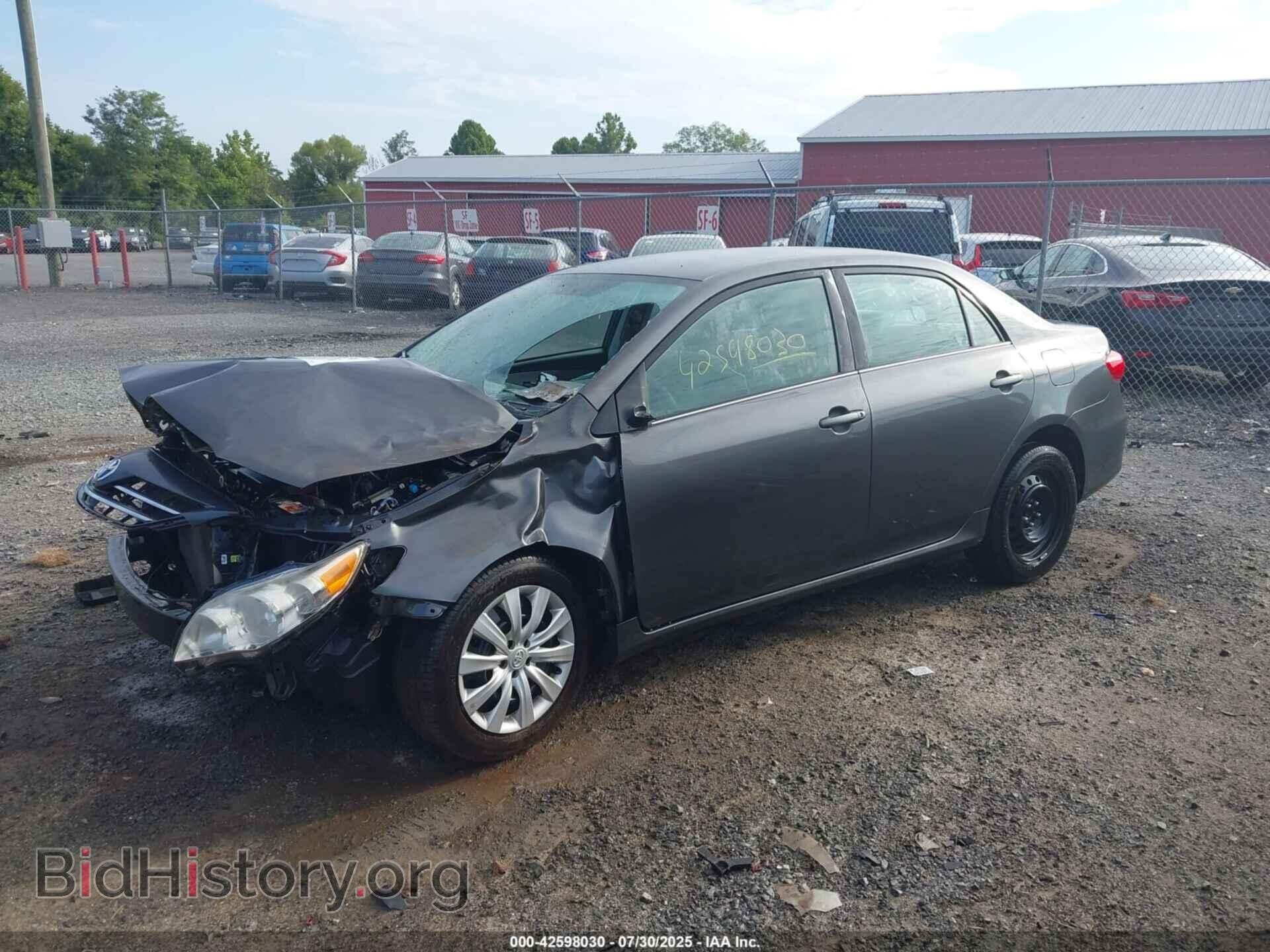 2013 TOYOTA COROLLA - VIN: 2T1BU4EE9DC047225 - Фото 2
