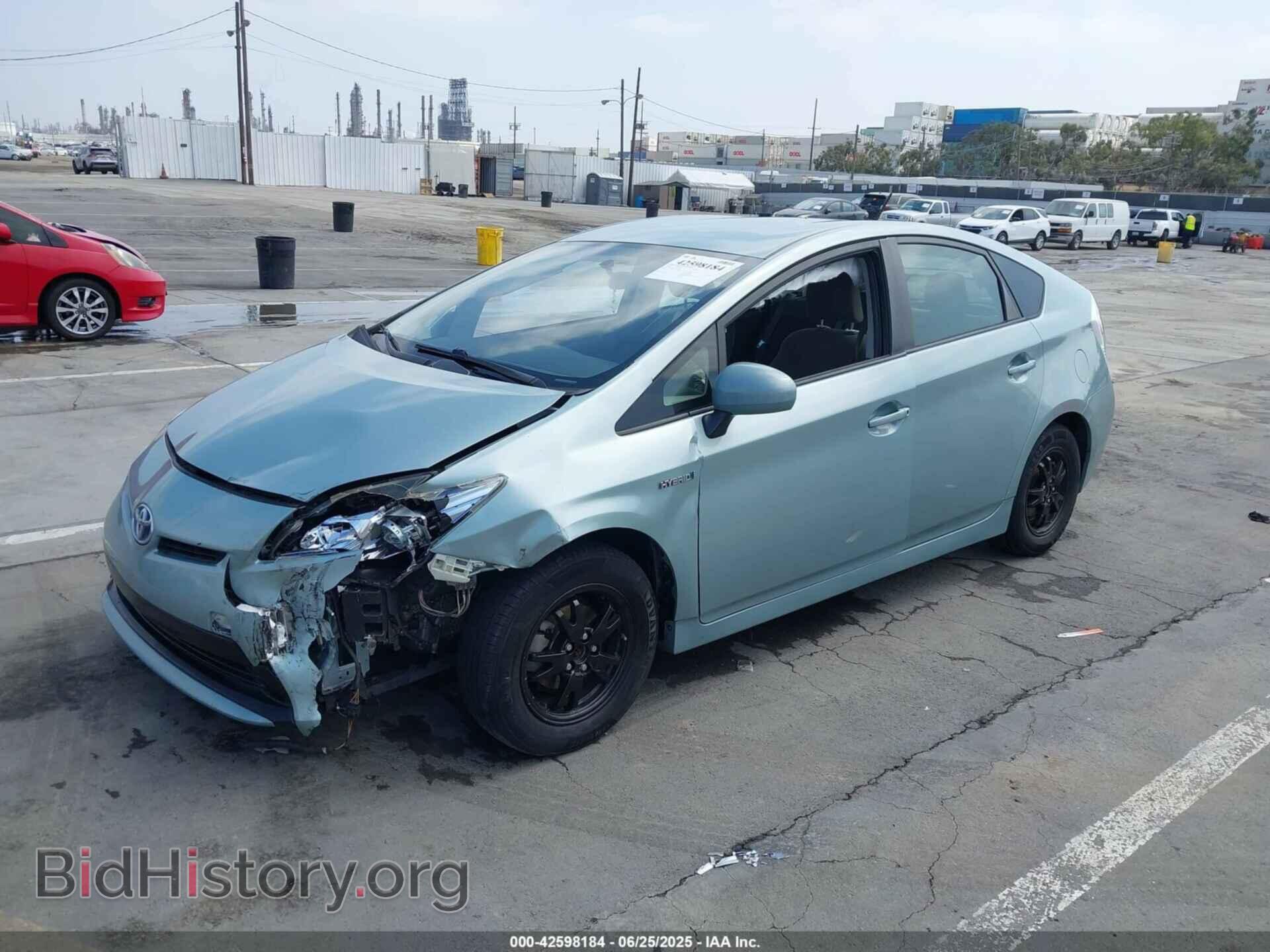 2014 TOYOTA PRIUS - VIN: JTDKN3DUXE1836005 - Фото 2