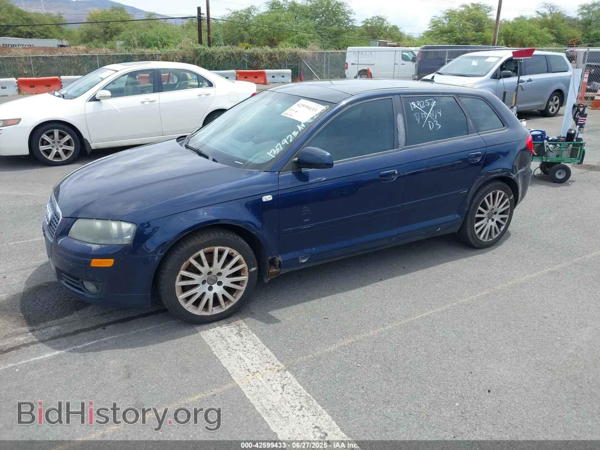2006 AUDI A3 - VIN: WAUNF78P16A107914 - Фото 2