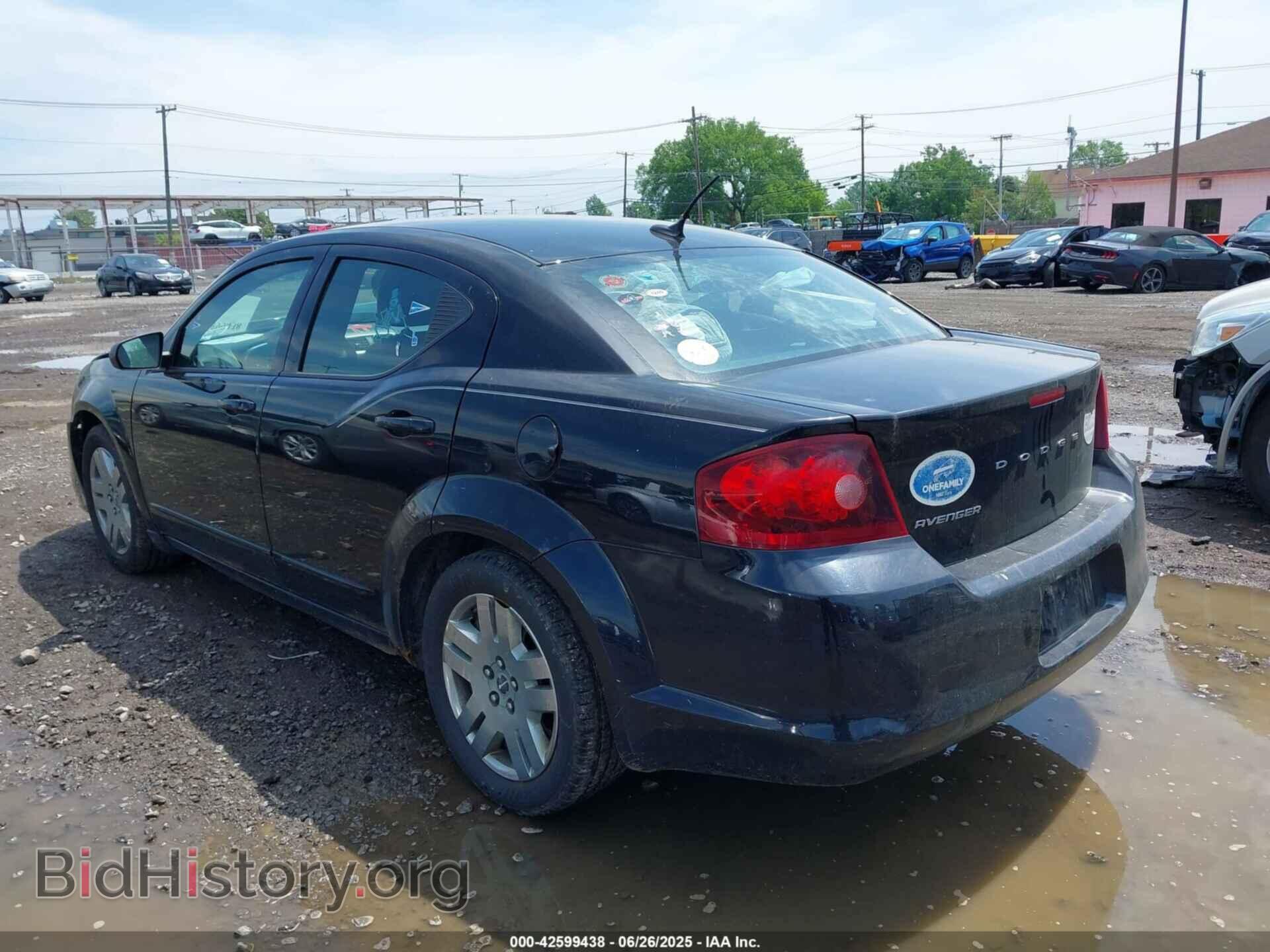 2013 DODGE AVENGER - VIN: 1C3CDZAB2DN588955 - Фото 3