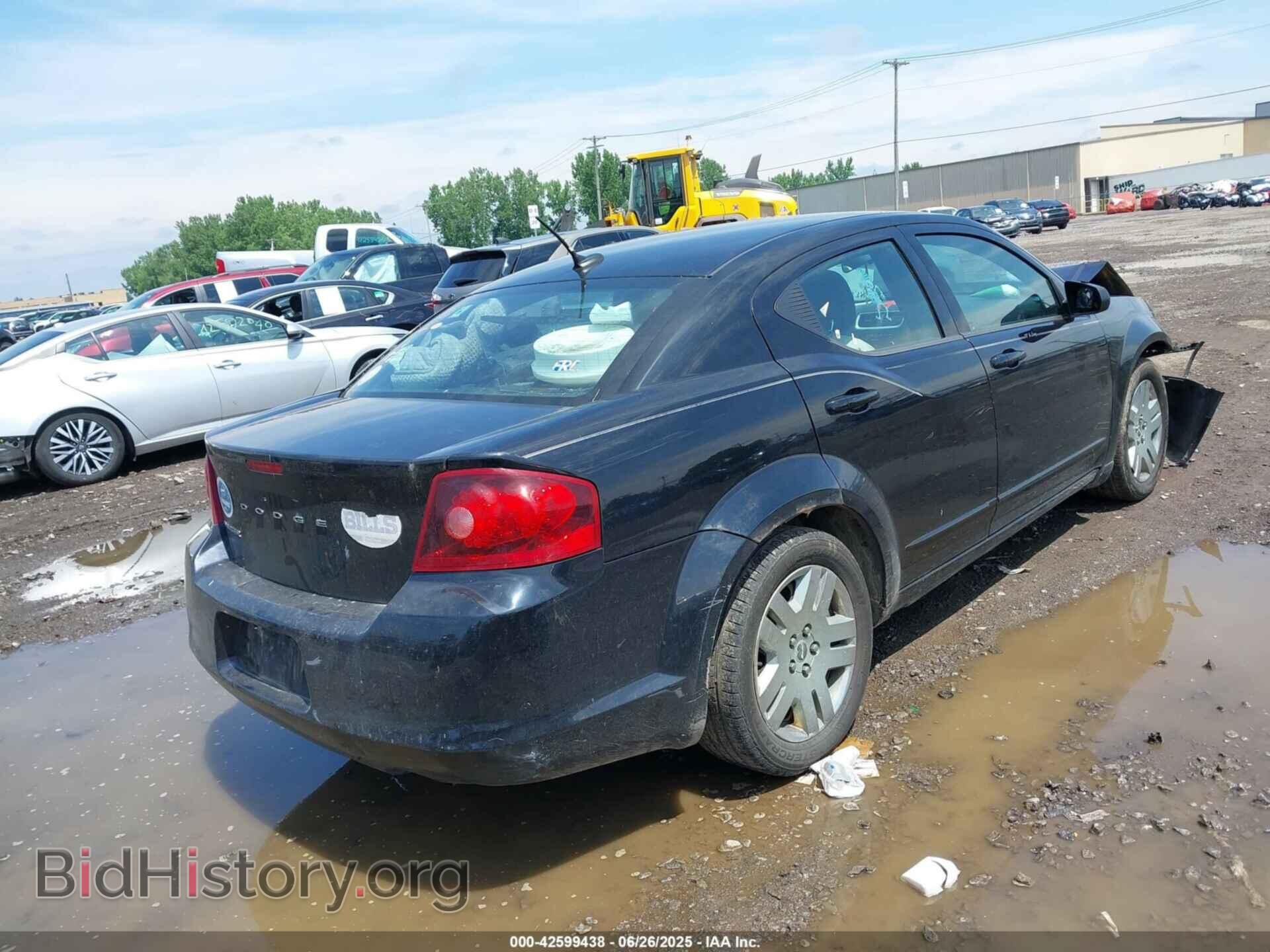 2013 DODGE AVENGER - VIN: 1C3CDZAB2DN588955 - Фото 4