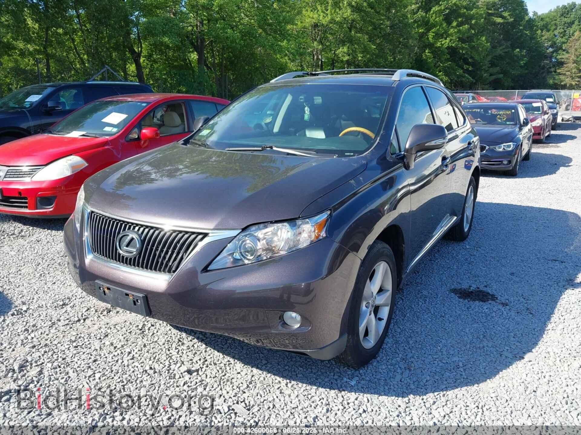 2010 LEXUS RX 350 - VIN: 2T2BK1BA8AC066443 - Фото 6