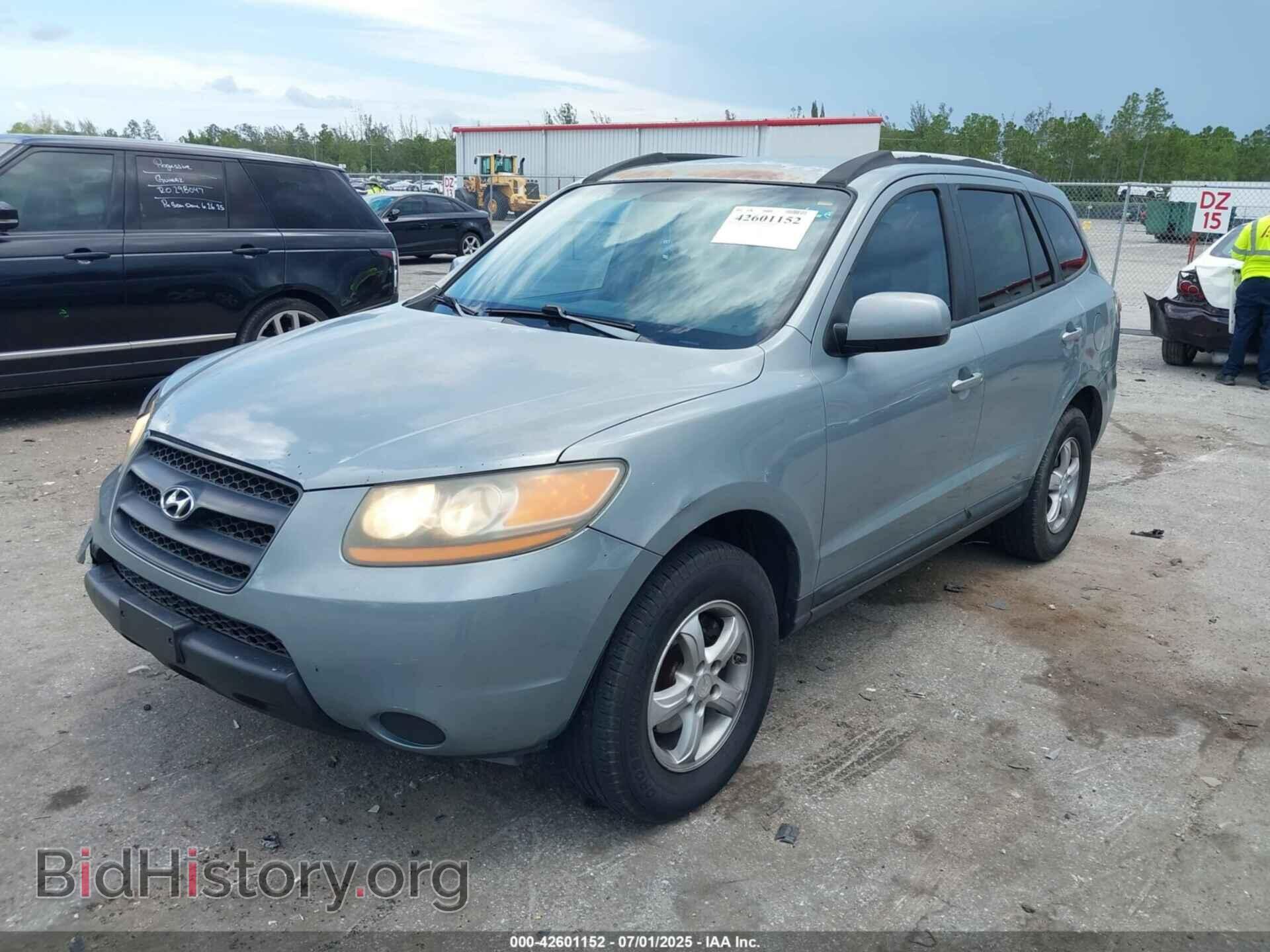 2008 HYUNDAI SANTA FE - VIN: 5NMSG73D88H167567 - Фото 2