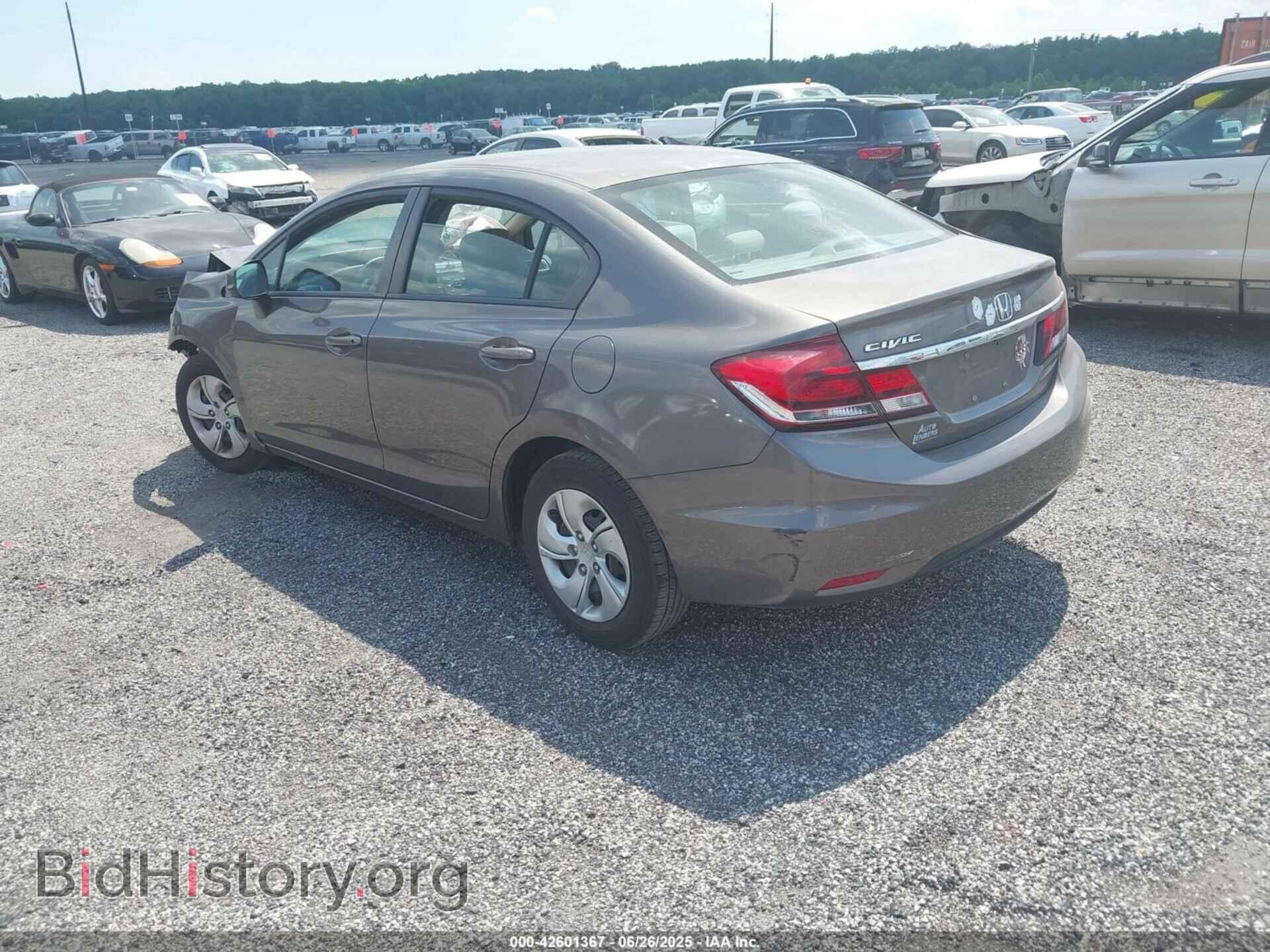 2013 HONDA CIVIC - VIN: 2HGFB2F55DH594168 - Фото 3