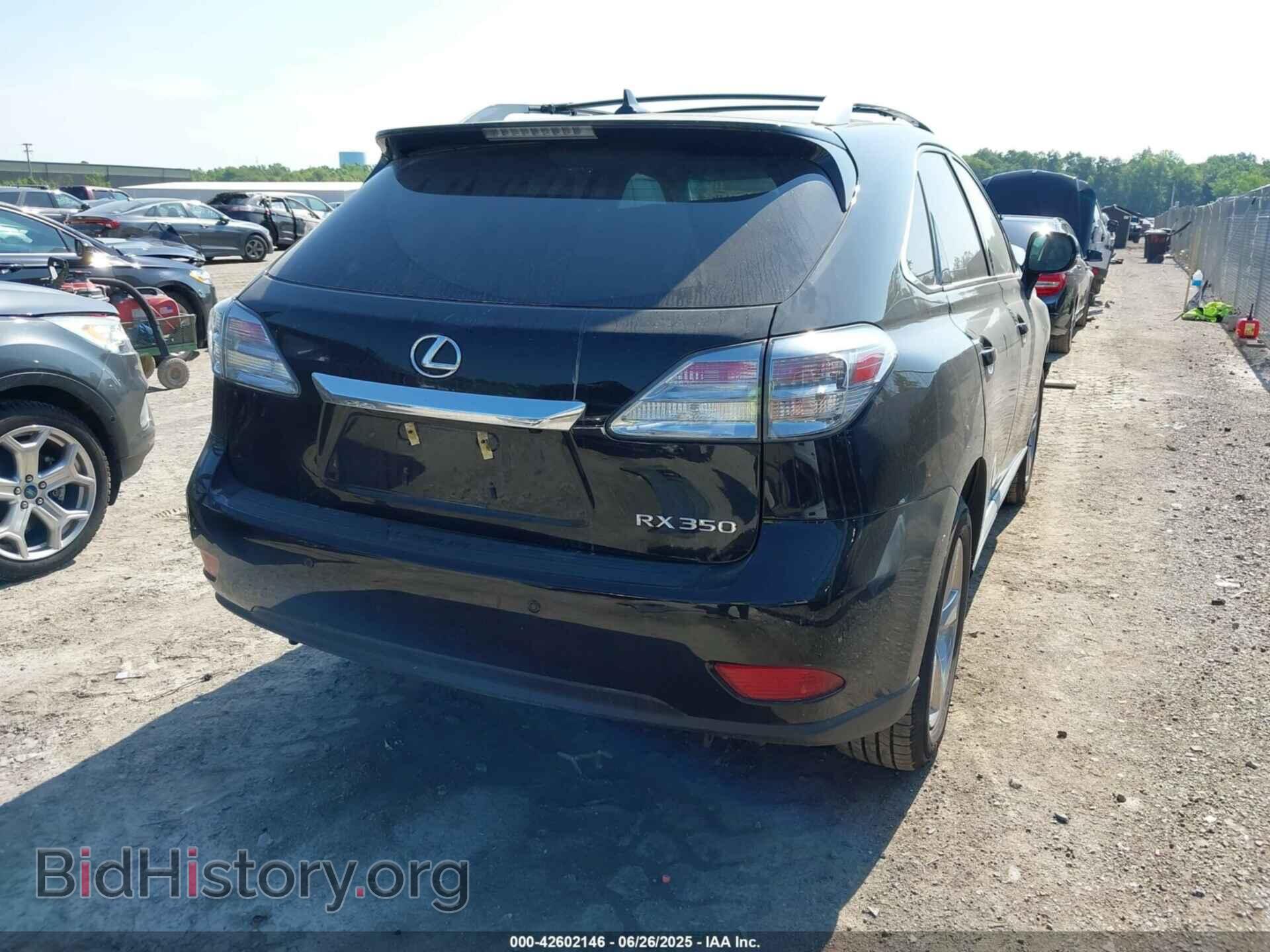 2011 LEXUS RX - VIN: 2T2BK1BA4BC083189 - Photo 4