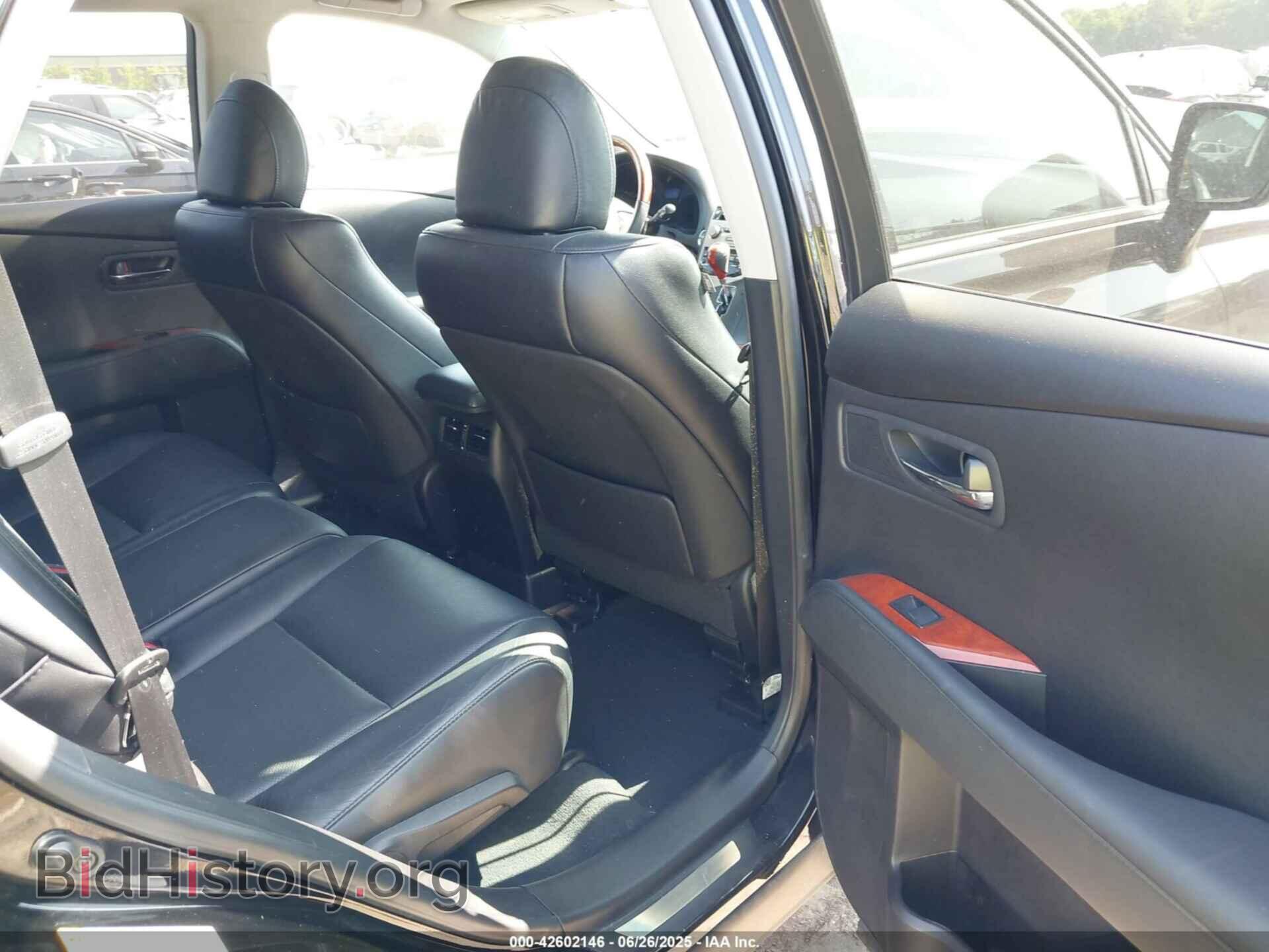 2011 LEXUS RX - VIN: 2T2BK1BA4BC083189 - Photo 8