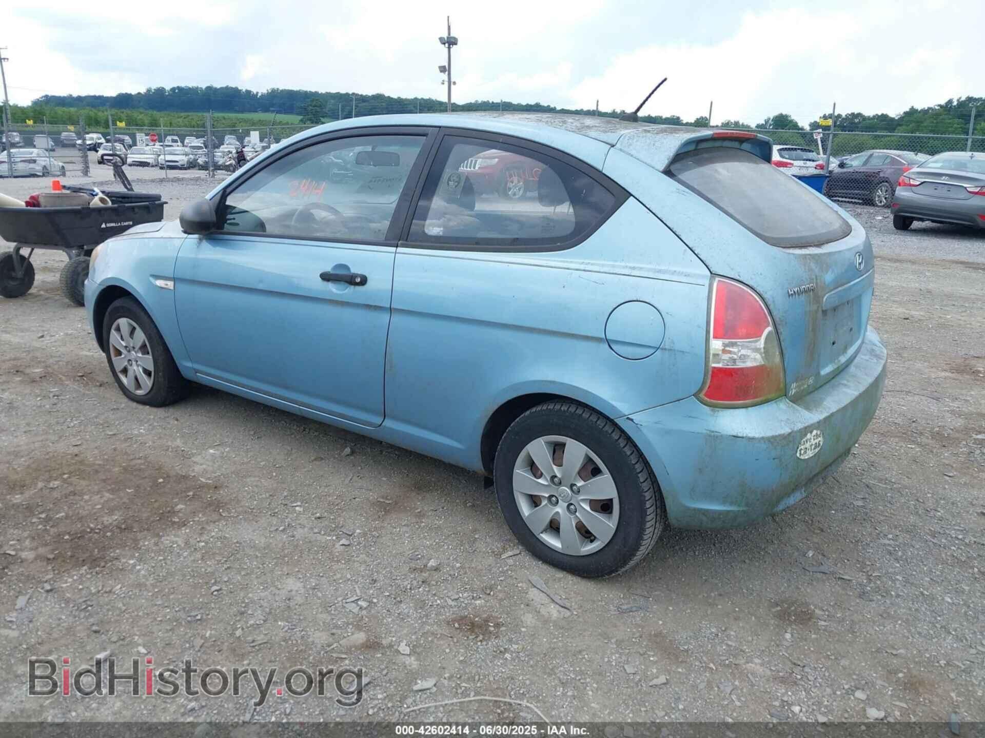 2008 HYUNDAI ACCENT - VIN: KMHCM36C58U060246 - Фото 3