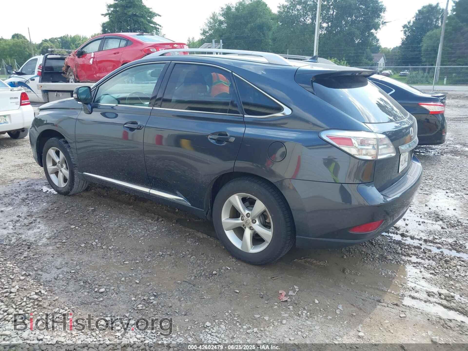 2011 LEXUS RX 350 - VIN: 2T2BK1BA2BC114357 - Фото 3