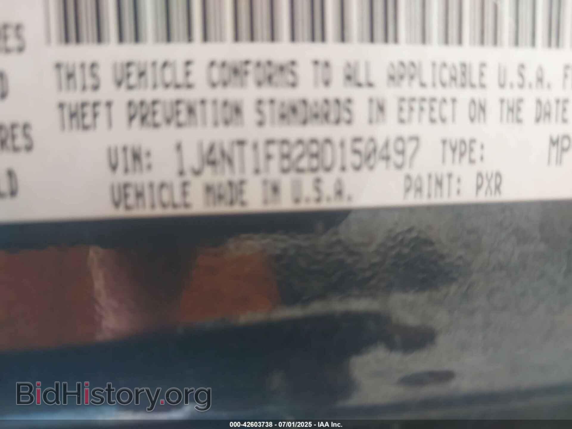 2011 JEEP COMPASS - VIN: 1J4NT1FB2BD150497 - Photo 9